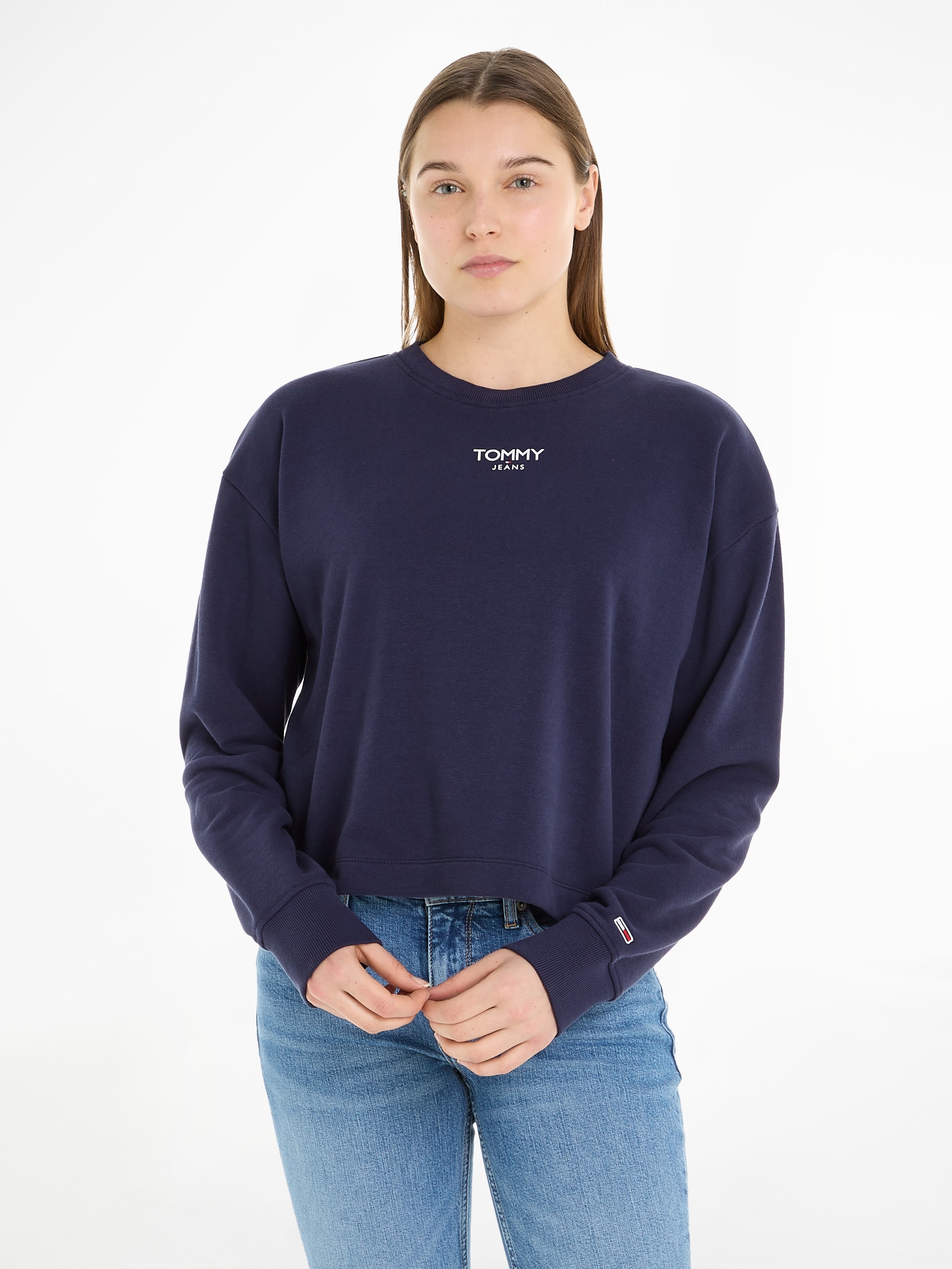 Tommy Jeans mit Sweatshirt CRP bestellen | RLX ESS Jeans »TJW Logo LOGO BAUR CREW«, Tommy