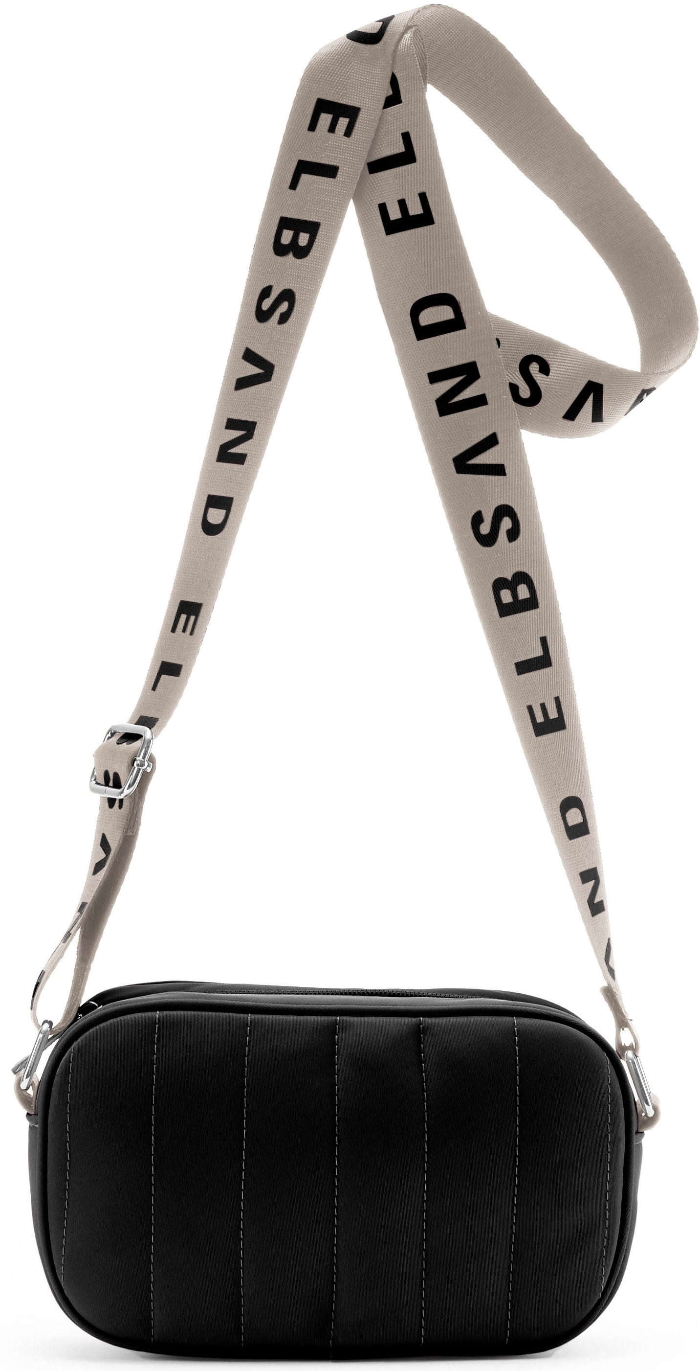 Elbsand Umhängetasche »Minibag«, Handtasche mit Steppung, Crossbody Bag VEGAN