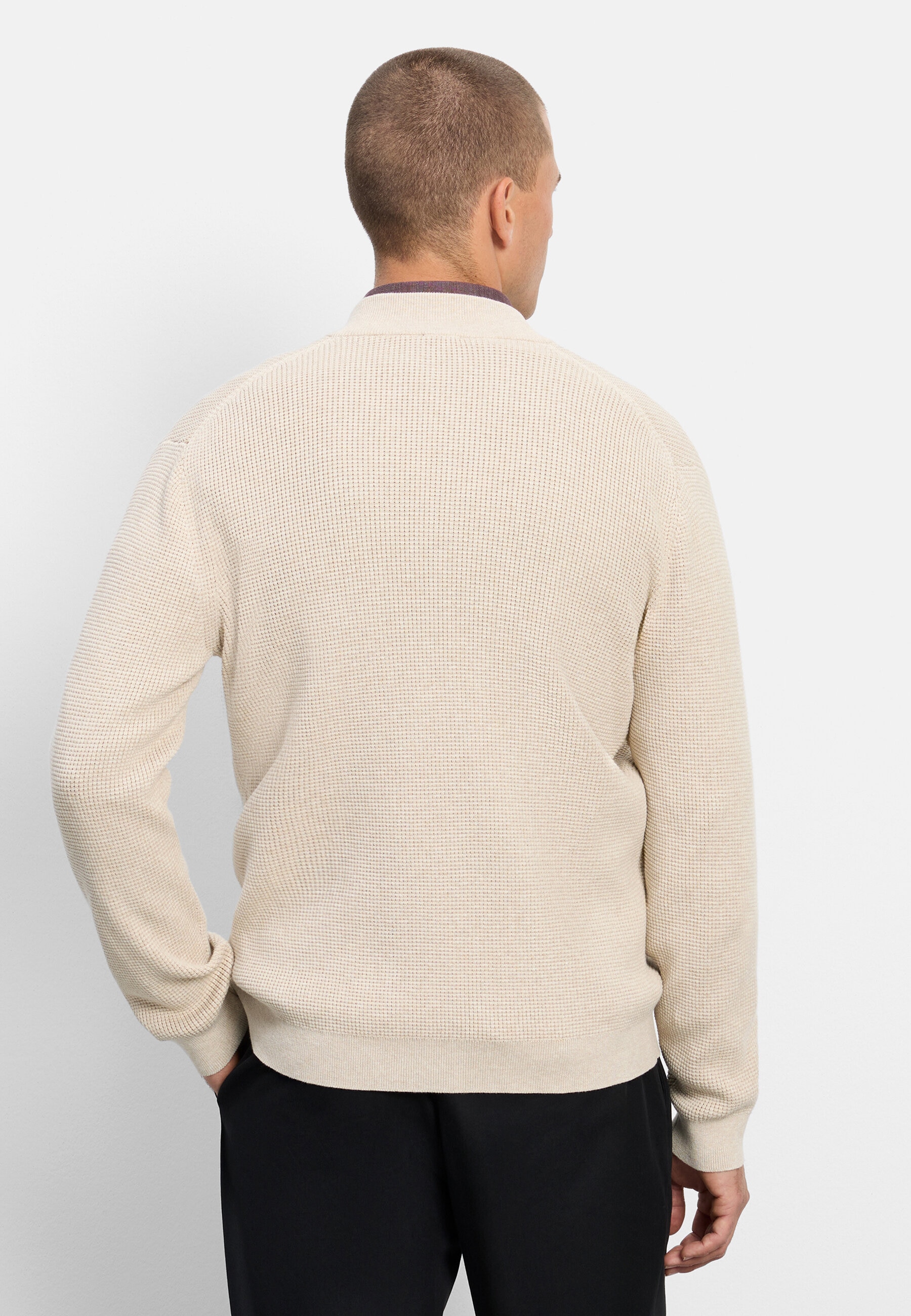 OLYMP Strickjacke »OLYMP Casual Strick, Strickjacke«