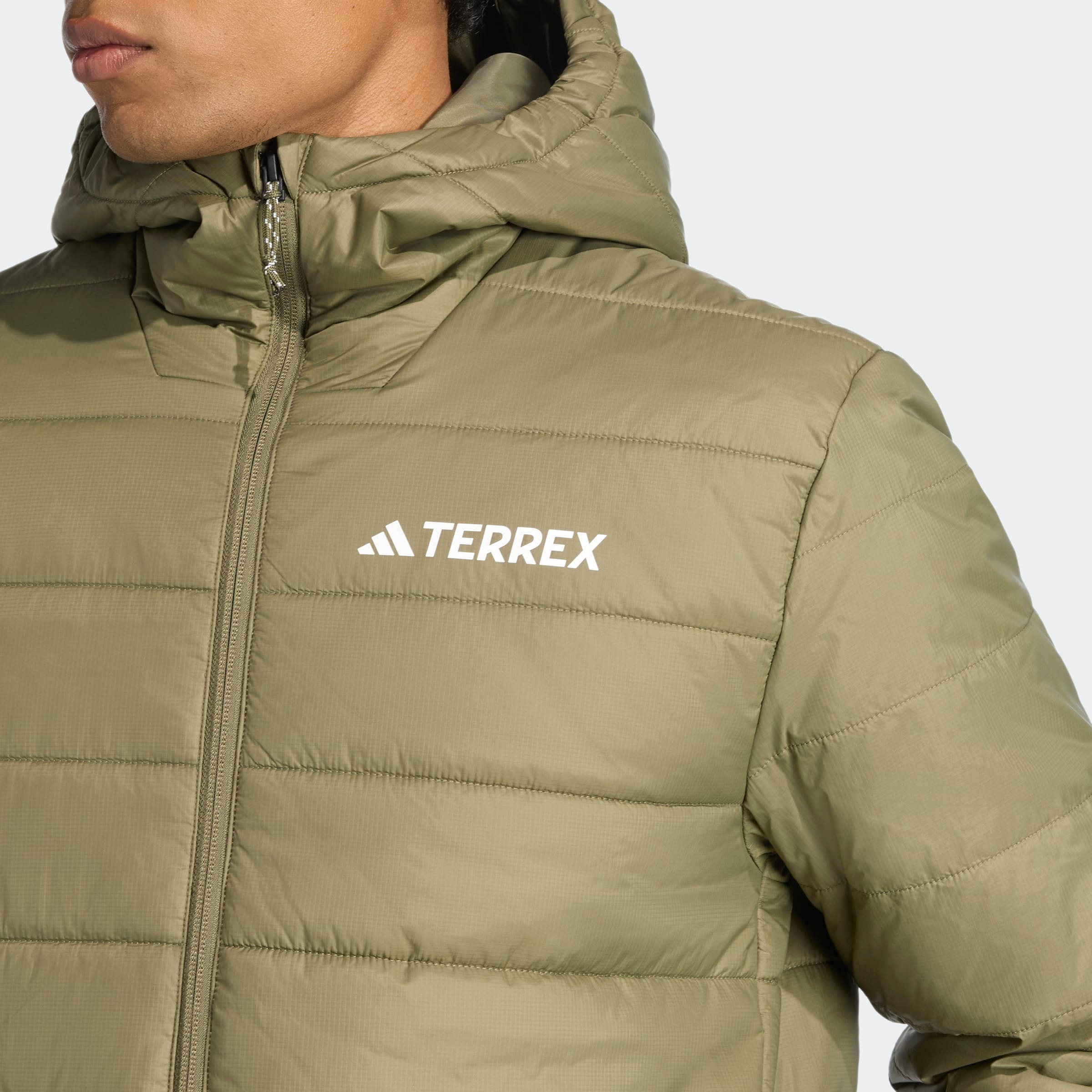 adidas TERREX Steppjacke »MT ESS PAD HO J« für Erwachsene, mit Reißverschluss, aus Kunstfaser