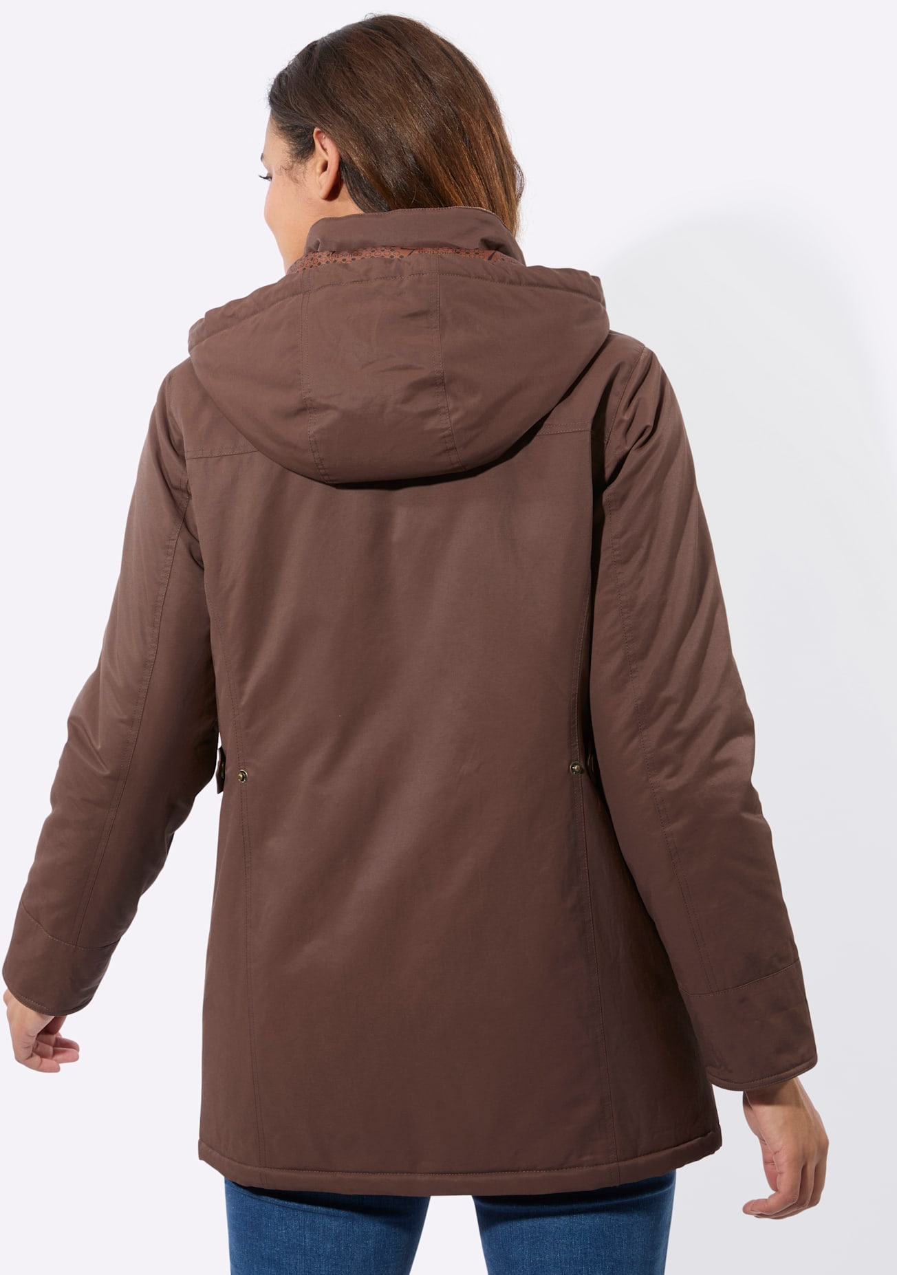 Casual Looks Canvasjacke mit Kapuze