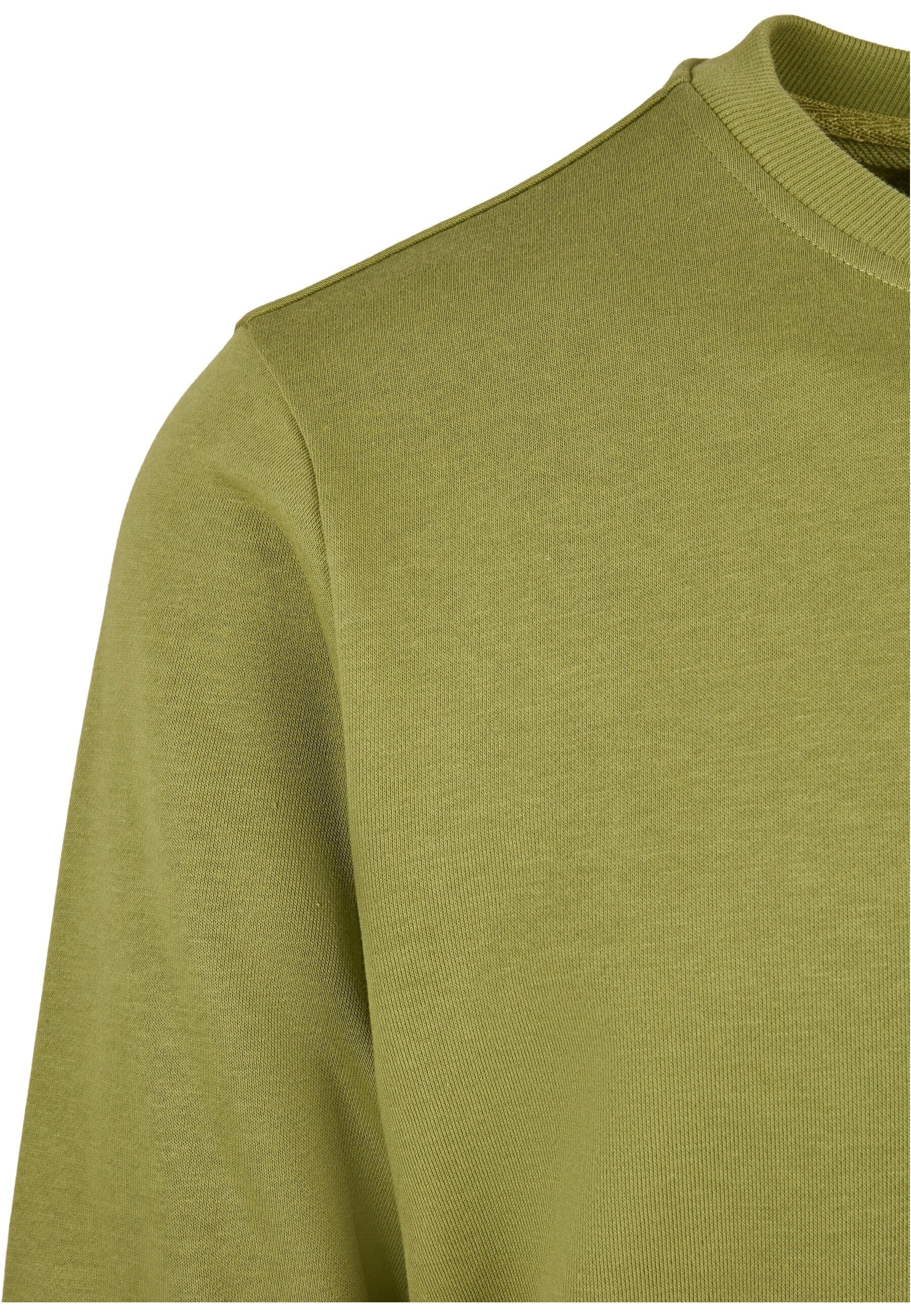 URBAN CLASSICS Rundhalspullover »Urban Classics Herren Basic Terry Crew«, (1 tlg.)