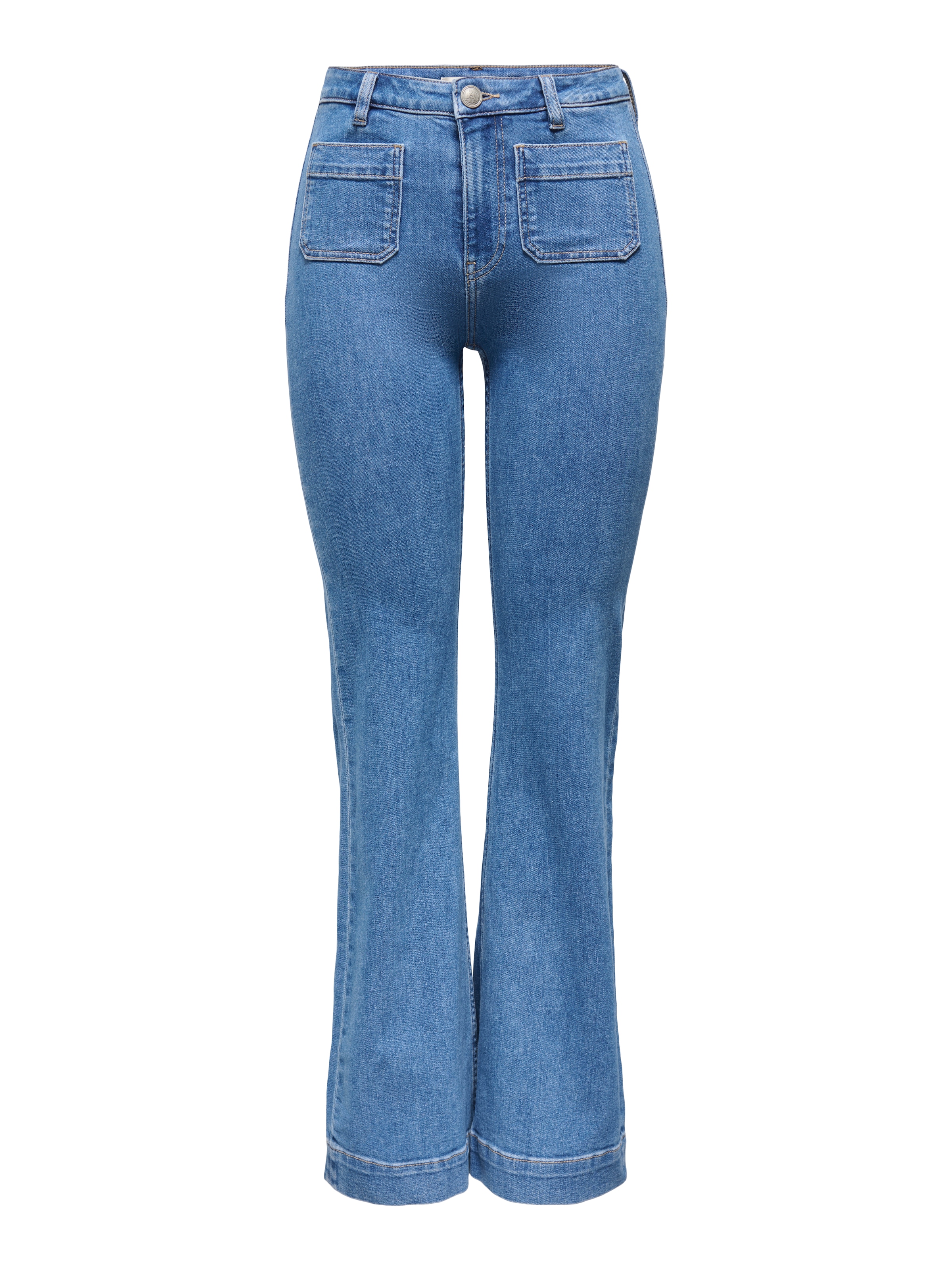 ONLY Bootcut-Jeans "ONLMADISON HW POCKET FLARED DNM GEN540" günstig online kaufen
