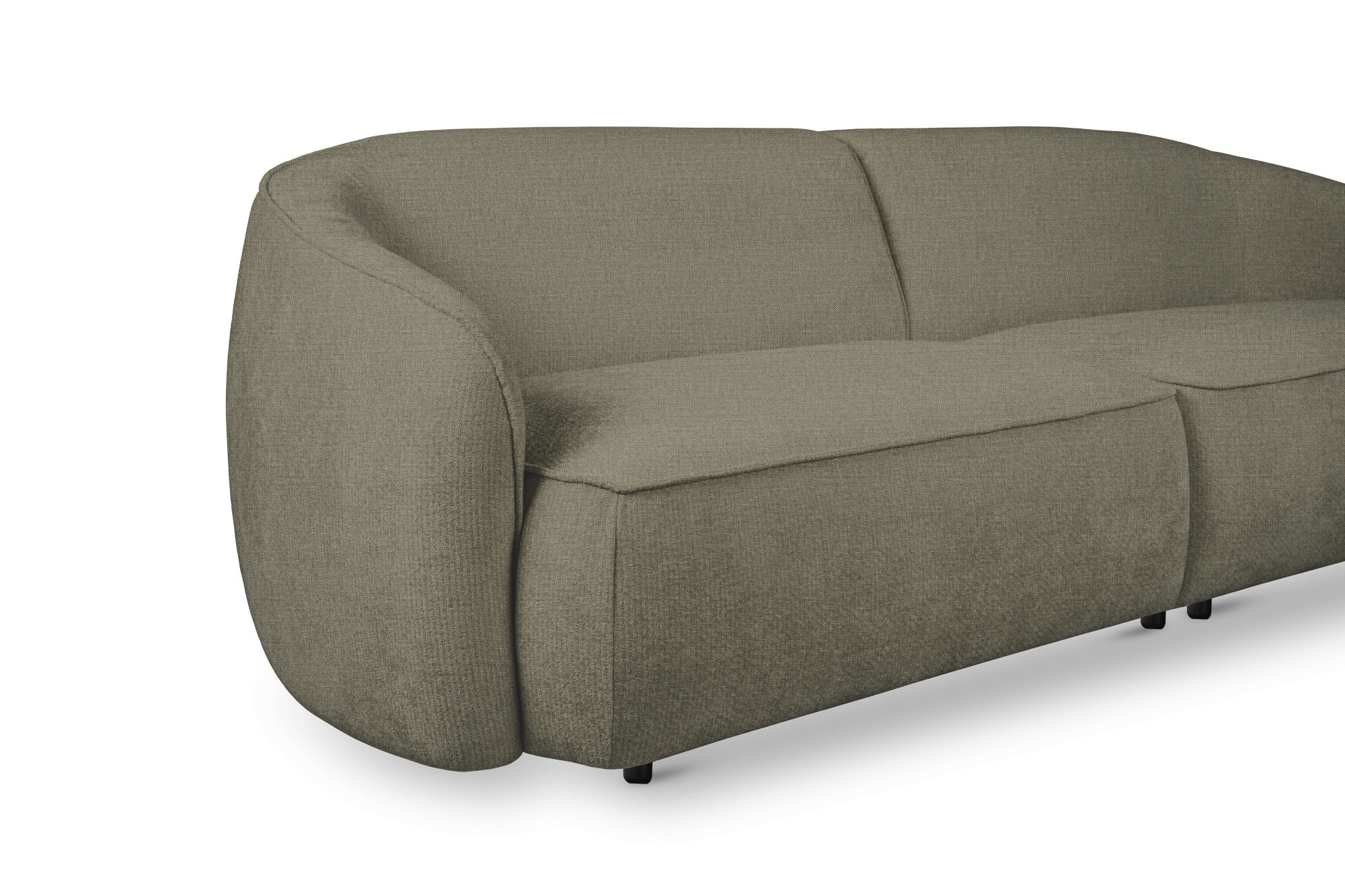 INOSIGN 3-Sitzer »Cosigo«, Breite 226 cm, 2 Chenille-Stoffe zur Auswahl, mit Kaltschaum