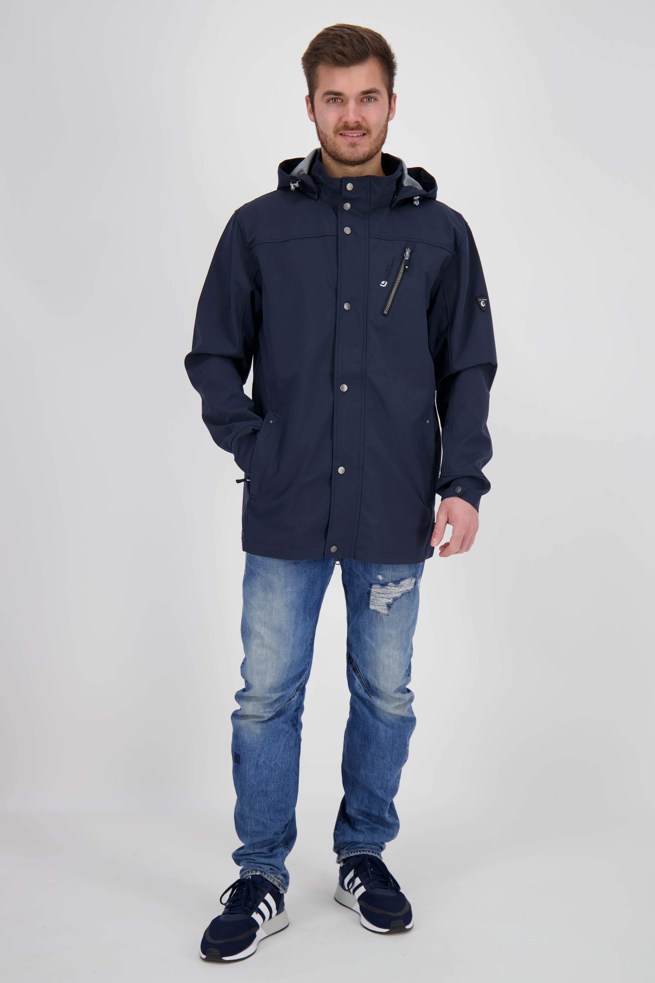 DEPROC Active Softshelljacke »ELLIOT PEAK MEN«, auch in Großen Größen erhältlich