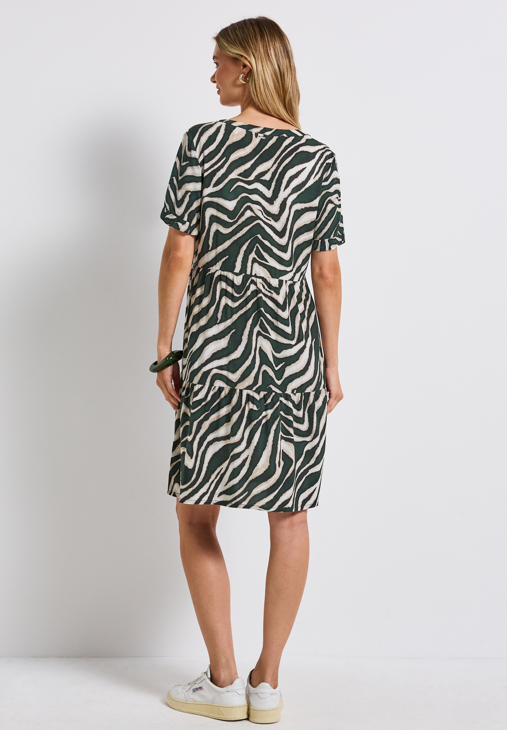 STREET ONE Tunikakleid Ohne Taschen mit allover Print günstig online kaufen