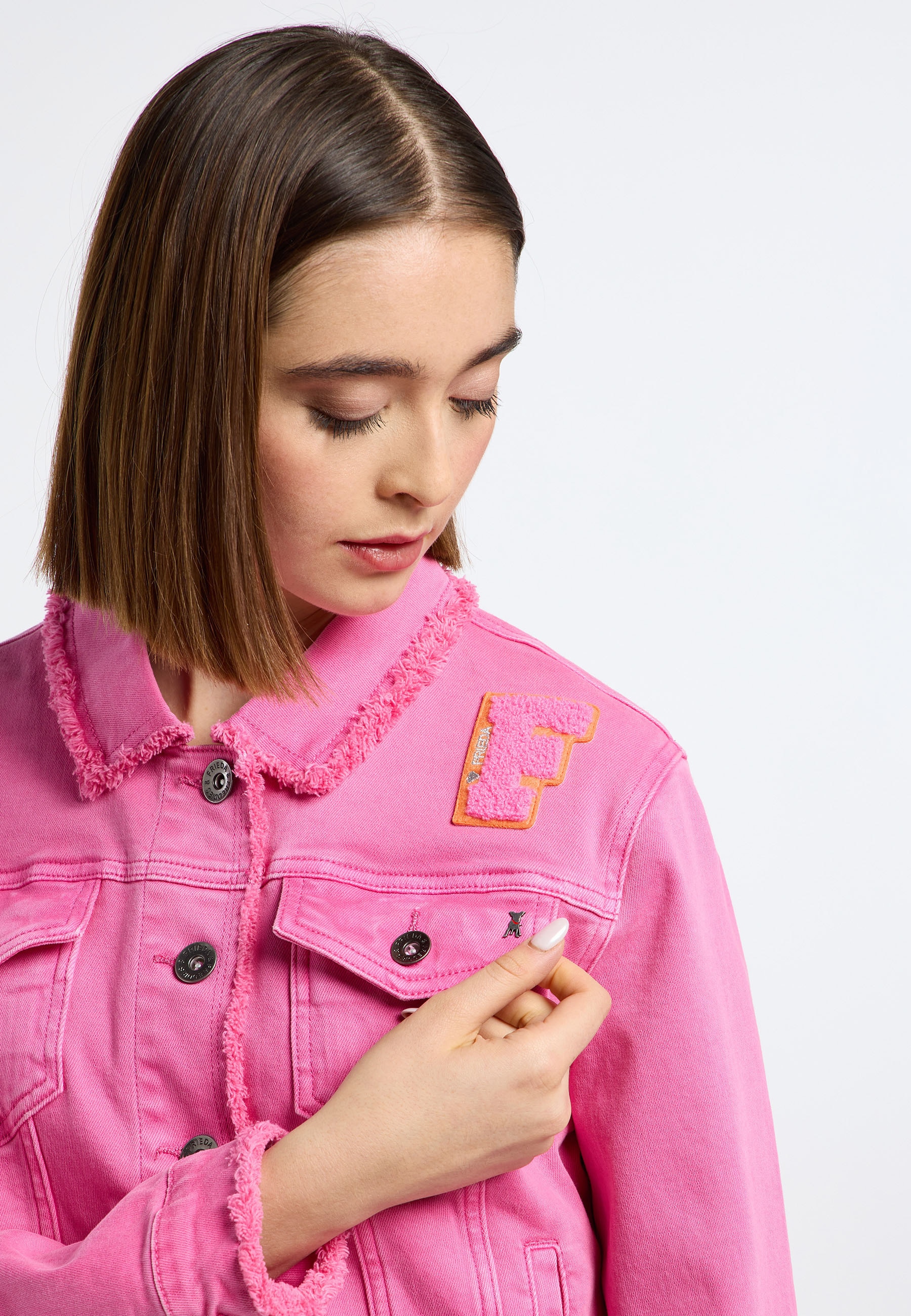 Frieda & Freddies Jeansjacke »Denim Jacket / Petty with F-Badge«