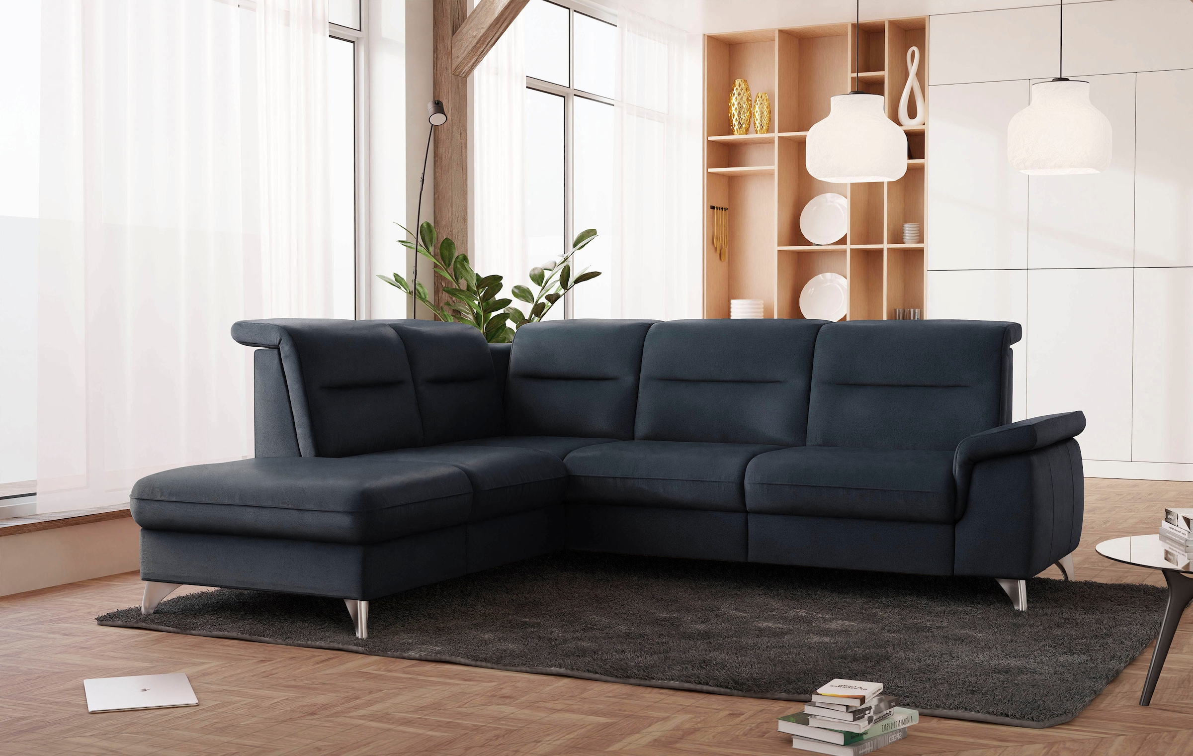 sit&more Ecksofa "Astoria L-Form", wahlweise mit motorischer Relaxfunktion günstig online kaufen