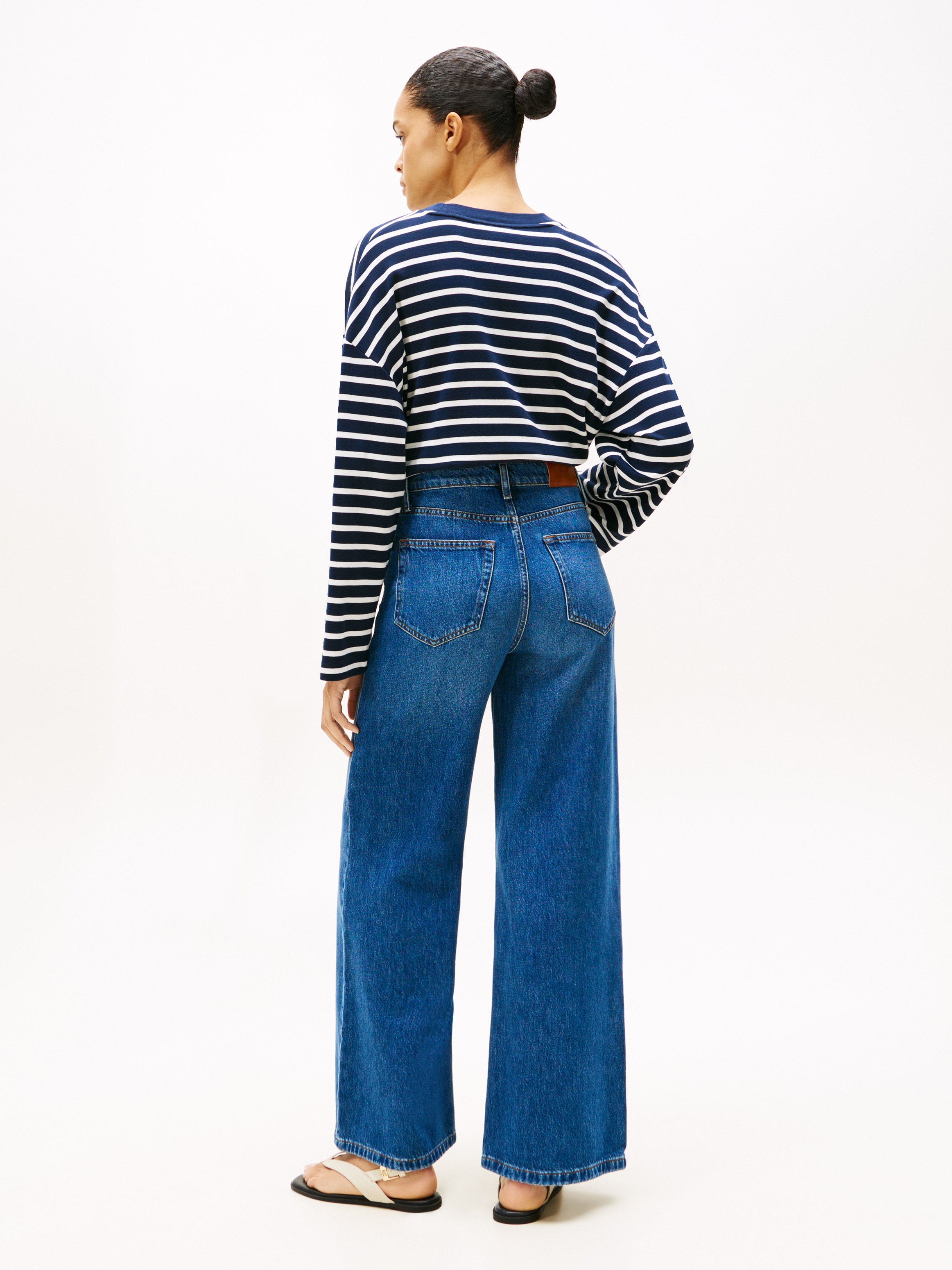 Tommy Hilfiger High-waist-Jeans »DNM FLO WIDE LEG HW«