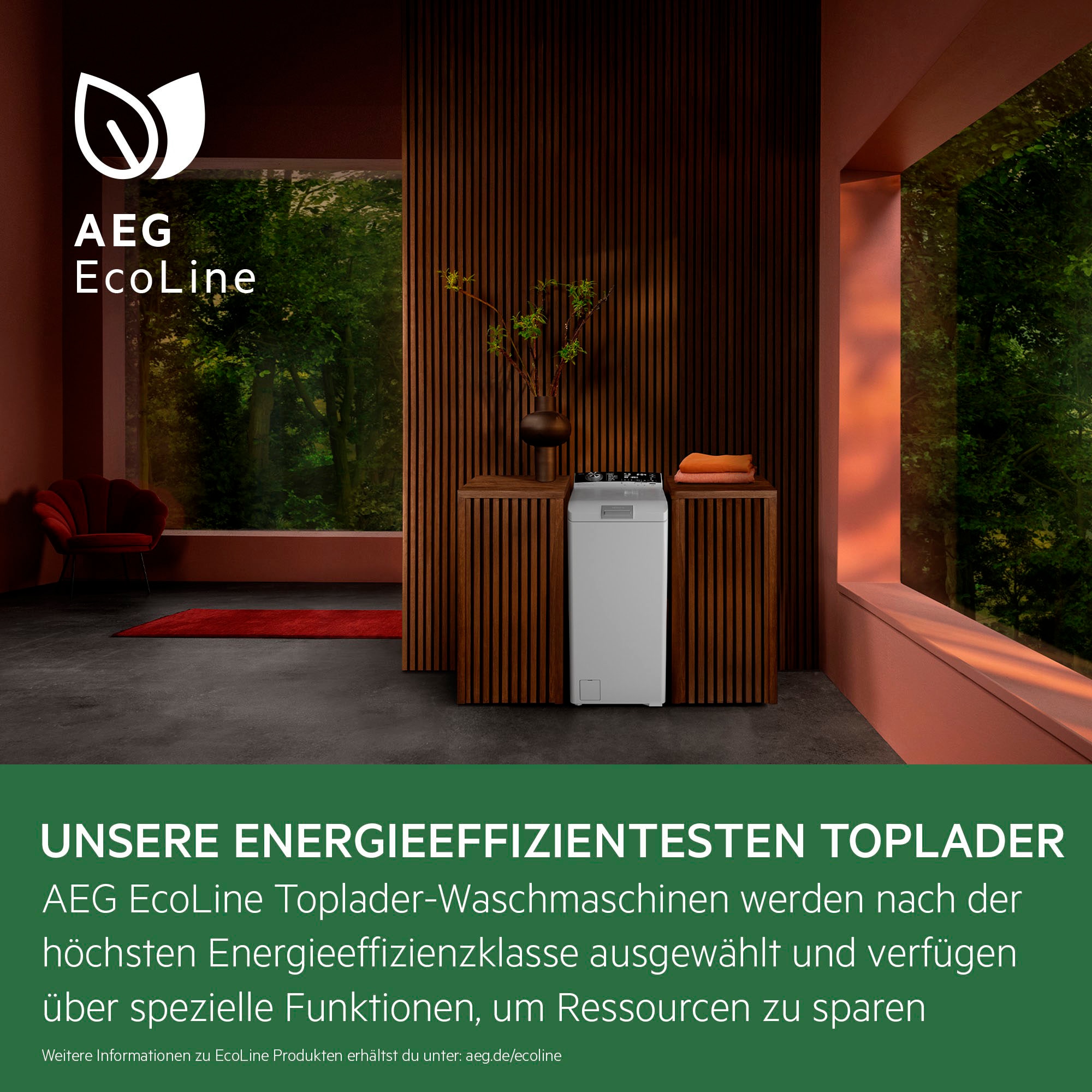 AEG Waschmaschine Toplader »LTR8A36STL«, 6 kg, 1300 U/min, ProSteam Dampf-Programm