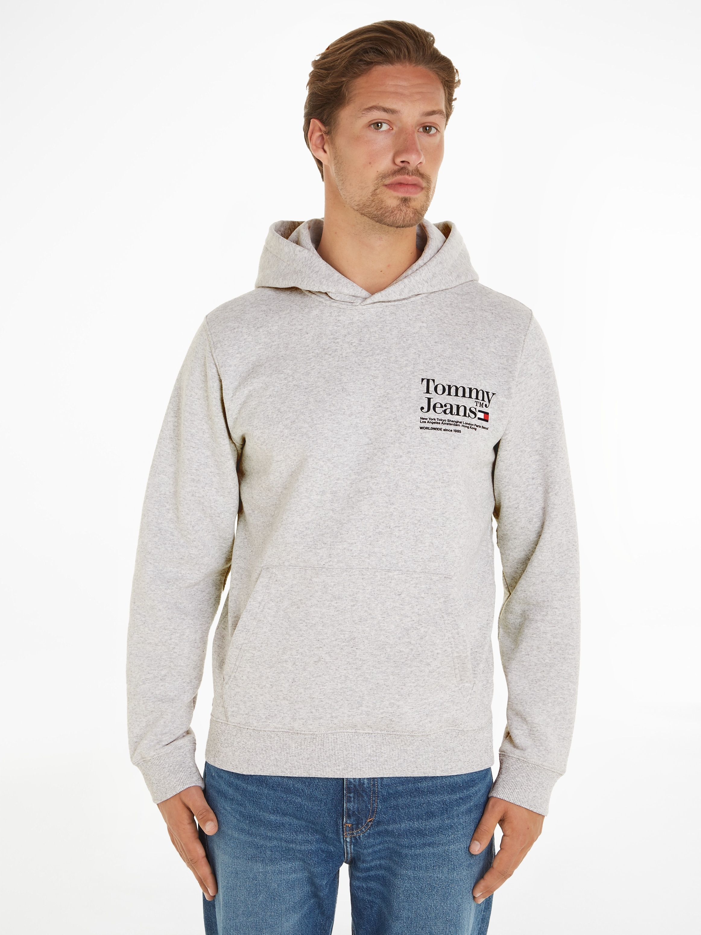 TOMMY JEANS TOMMY Džinsai Sportinis megztinis su g...