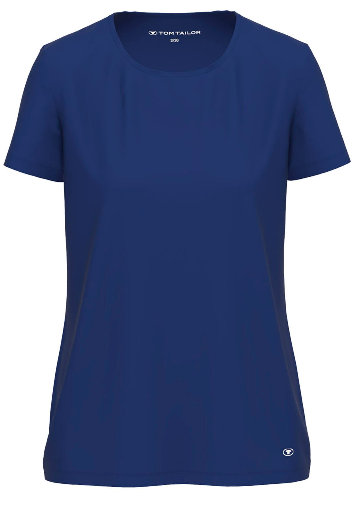 TOM TAILOR T-Shirt "Florence" locker, basic, Kurzarm, elastisch, bequem, we günstig online kaufen