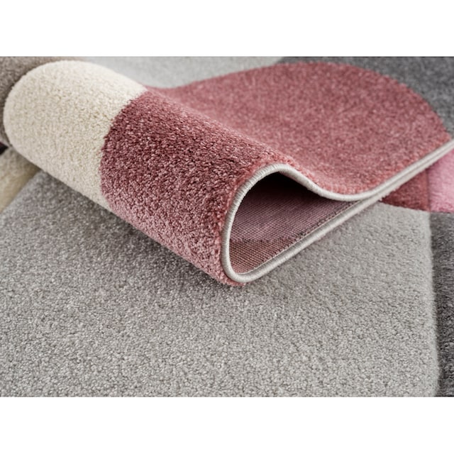 my home Teppich »Pautz«, rechteckig, handgearbeiteter Konturenschnitt, Hoch- Tief-Effekt, wende-Teppich bestellen | BAUR