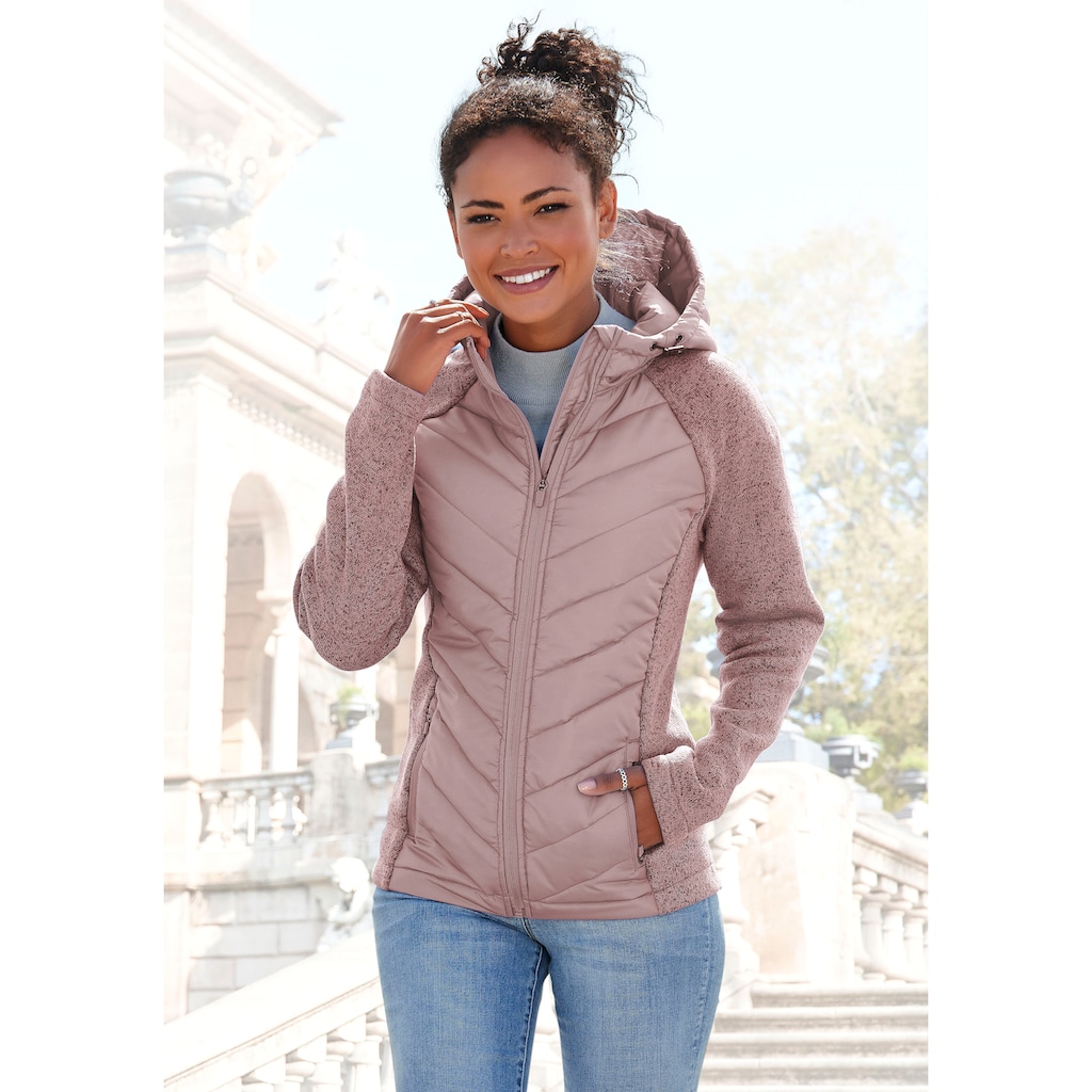 Vivance Steppjacke, mit Kapuze