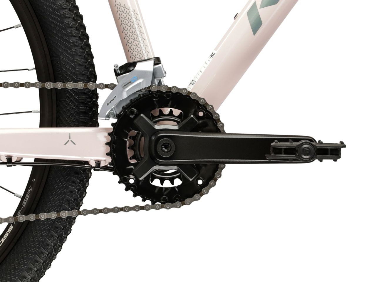 Kross Mountainbike »KROSS Mountainbike Hardtail 27,5" LEA 3.0 rosa 16 Gänge« 16 Gang Shimano ACERA M3020 Schaltwerk Kettenschaltung