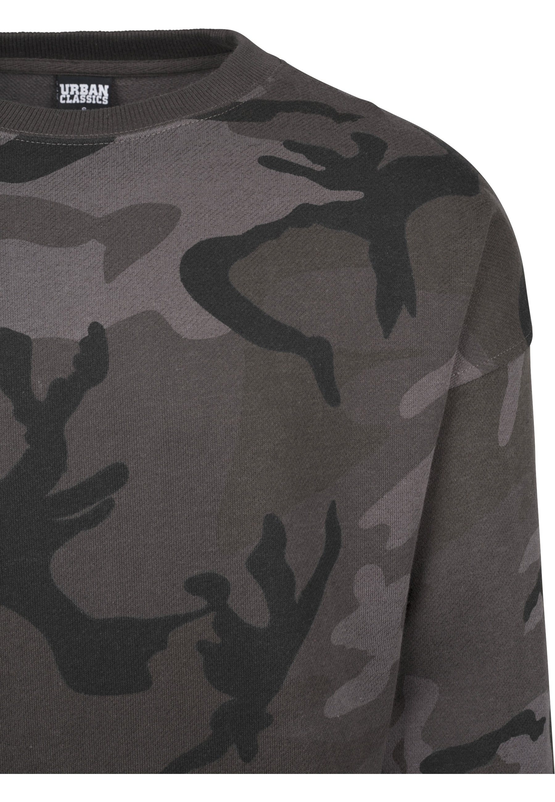 Thumbnail - URBAN CLASSICS Sweatshirt "Urban Classics Herren Camo Crewneck", 1 Stk.