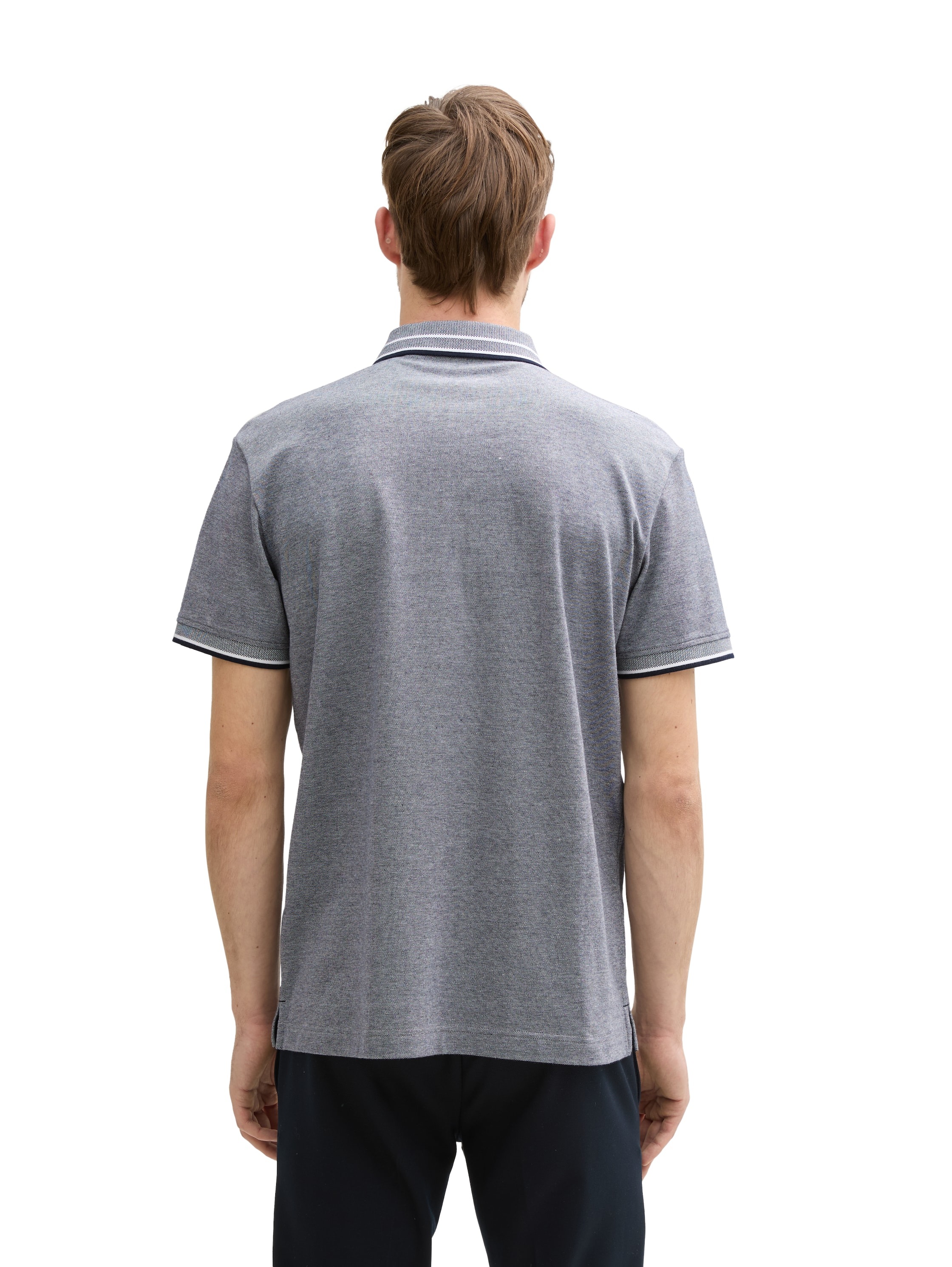 TOM TAILOR Poloshirt, mit Logo Stickerei