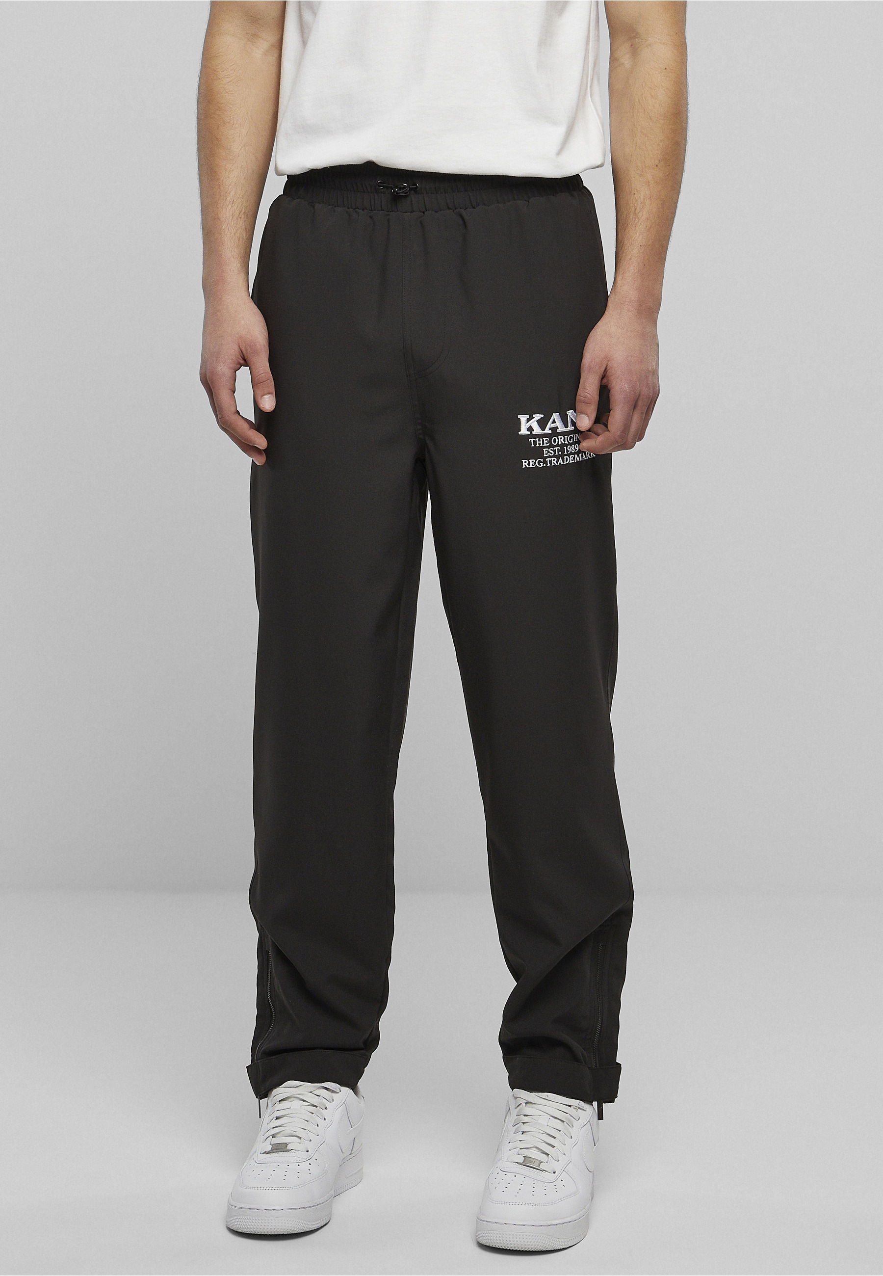 Karl Kani Stoffhose »Karl Kani Herren KM231-014-2 KK Retro Straight Leg Pants black«