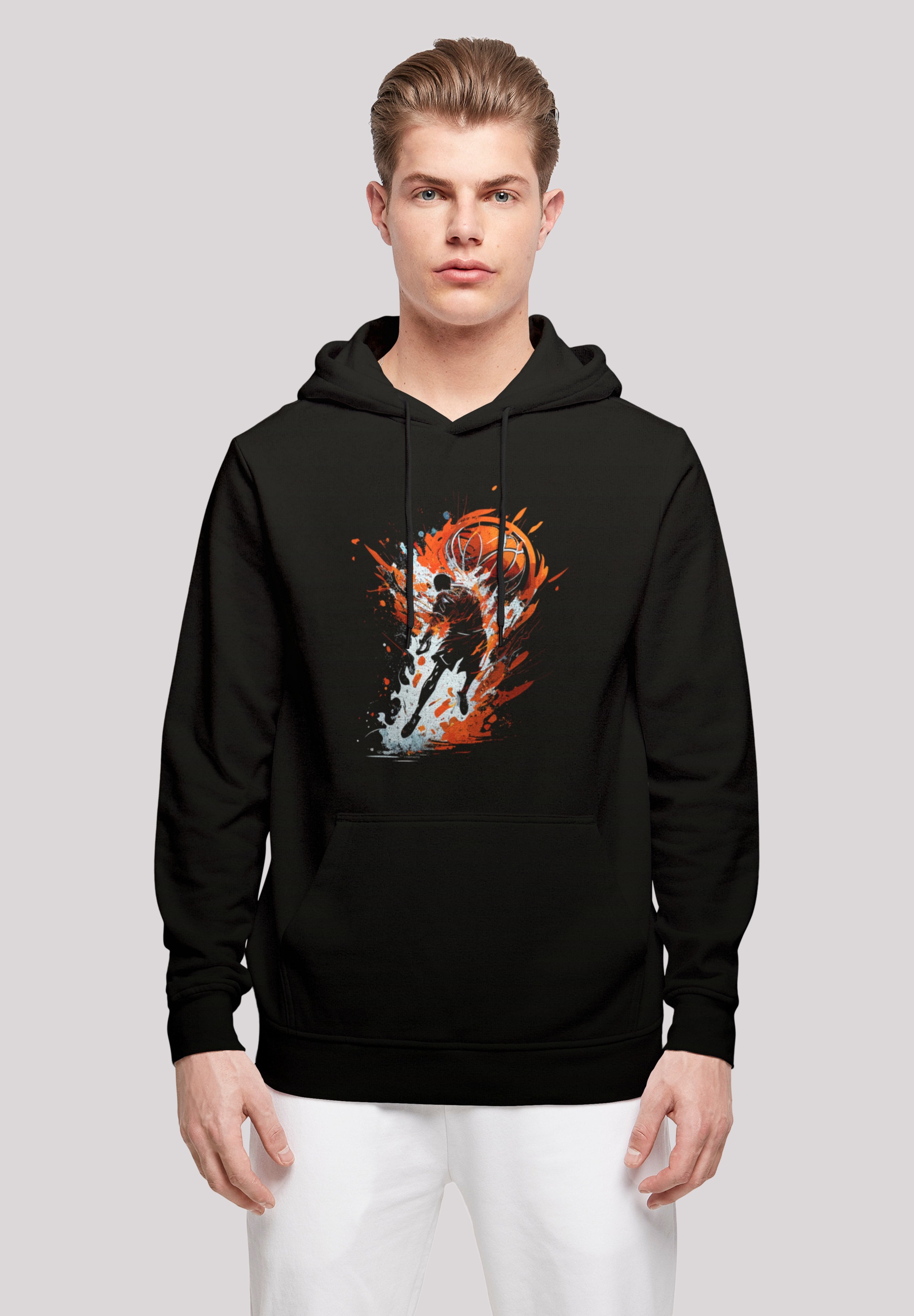 Kapuzenpullover »Basketball Splash Sport HOODIE«, Print