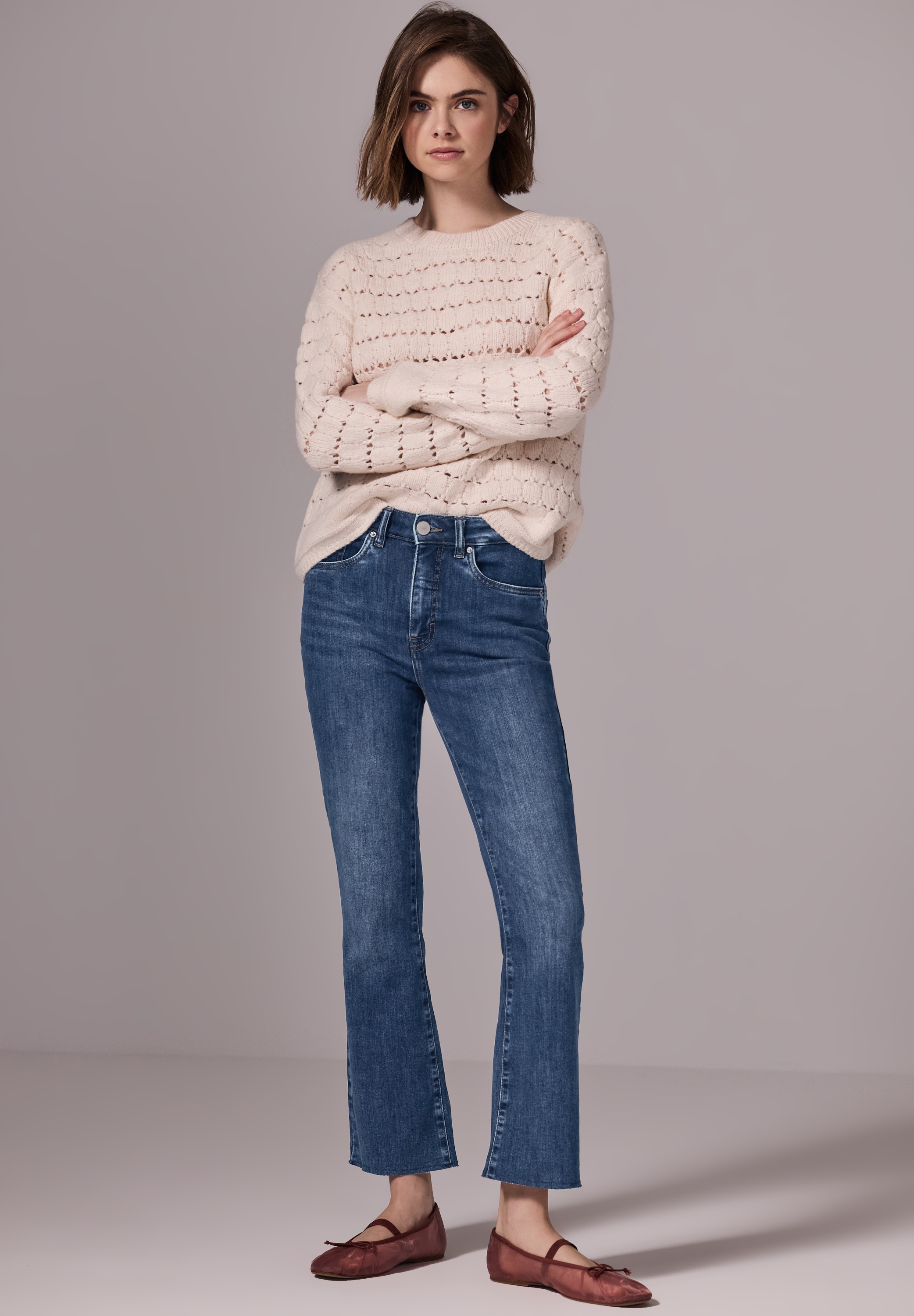 STREET ONE STUDIO Skinny-fit-Jeans, High Waist