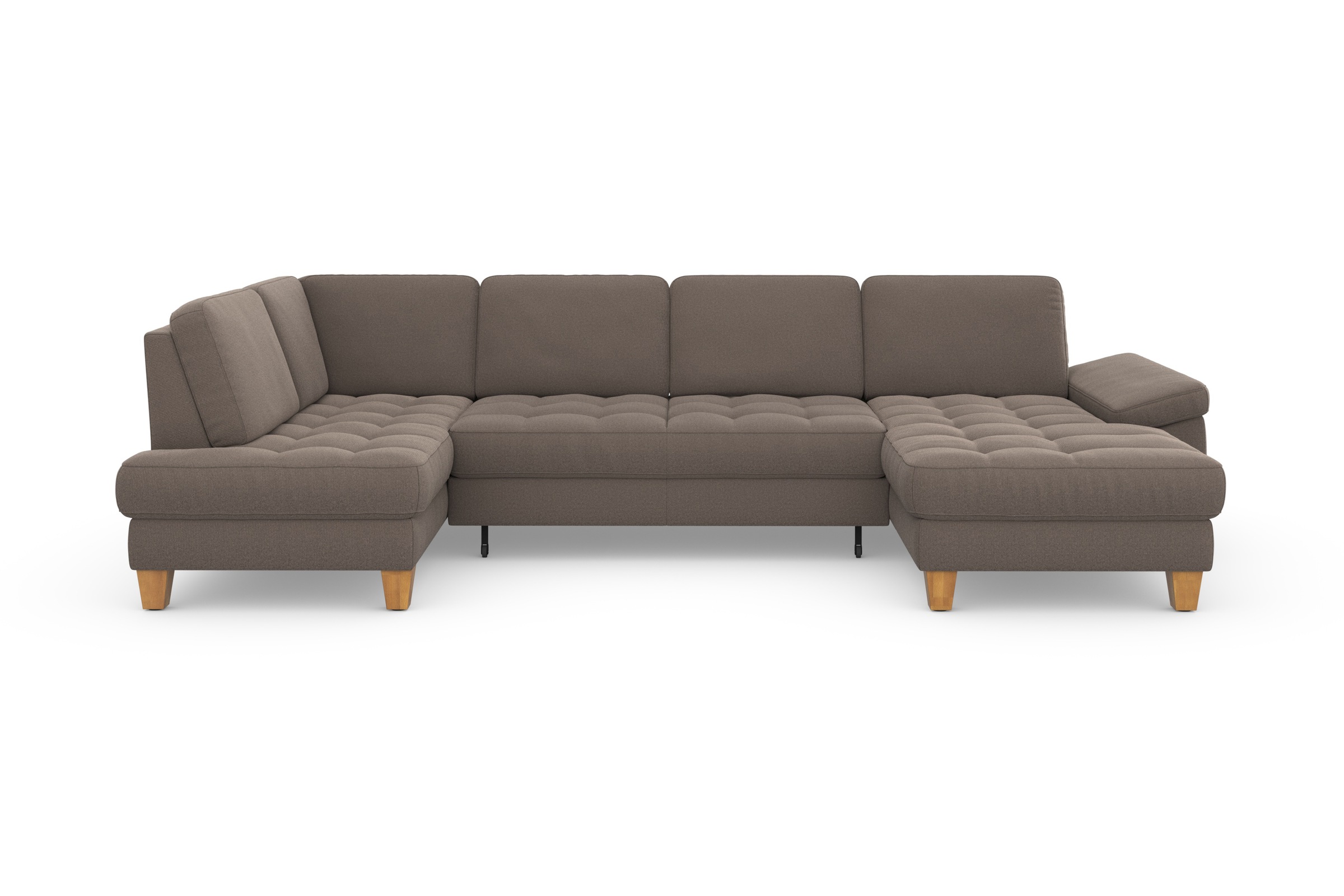 sit&more Wohnlandschaft »Westham U-Form«, wahlweise mit Bettfunktion, Bettkasten, Sitztiefenverstellung