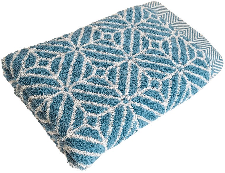 framsohn frottier Handtuch Set "Design Jaquard Raute" mehrfarbig gewebtem S günstig online kaufen