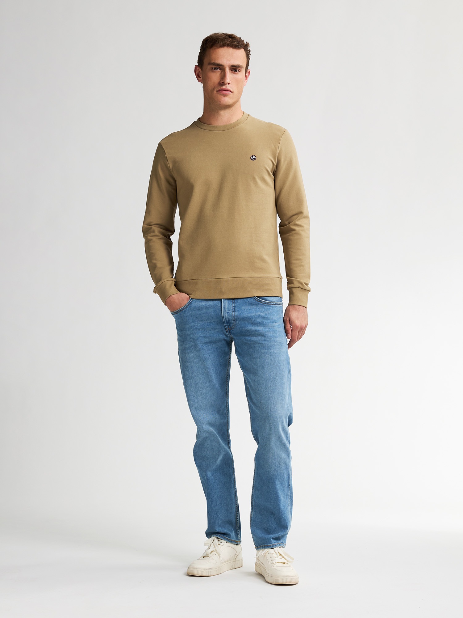 Petrol Industries Sweatshirt, mit Logo Stickerei
