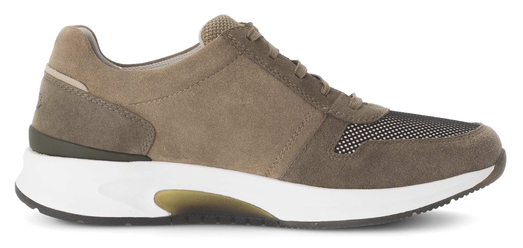 Gabor Rollingsoft Keilsneaker, Freizeitschuh, Halbschuh, Schnürer mit Außenreißverschluss, G-Weite