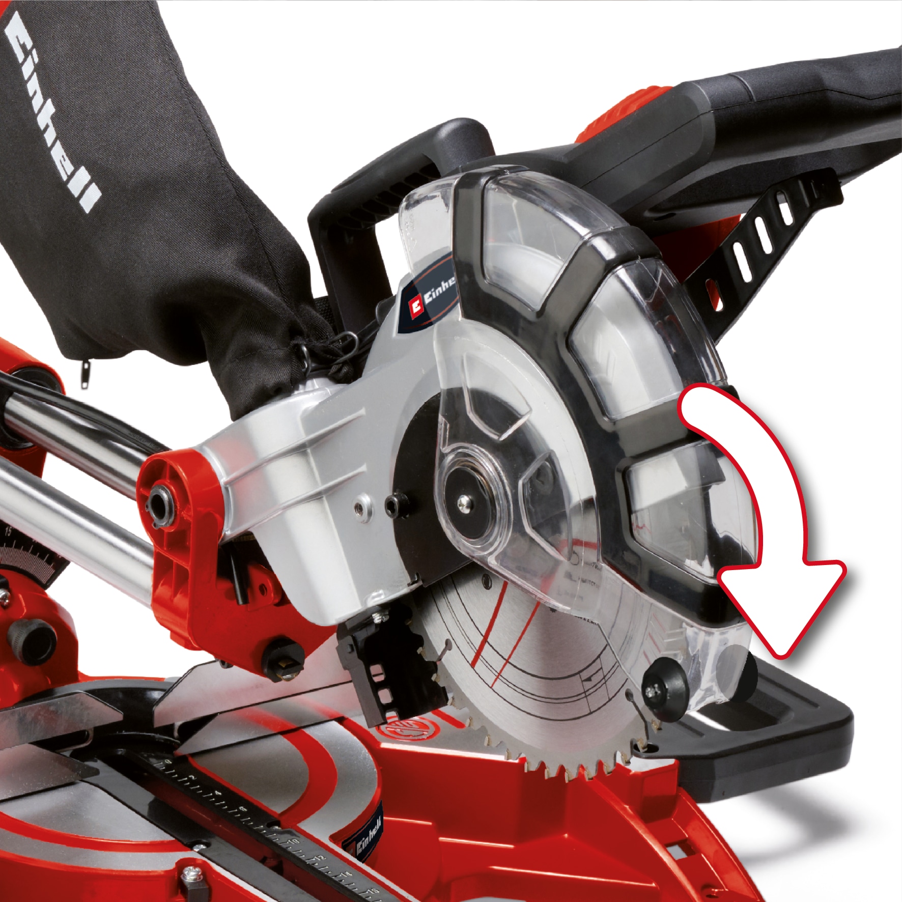 Einhell Zug-, Kapp- und Gehrungssäge »TC-SM 2131/1 Dual« 1500 W, 4900 U/min, Präzisions-Sägeblatt