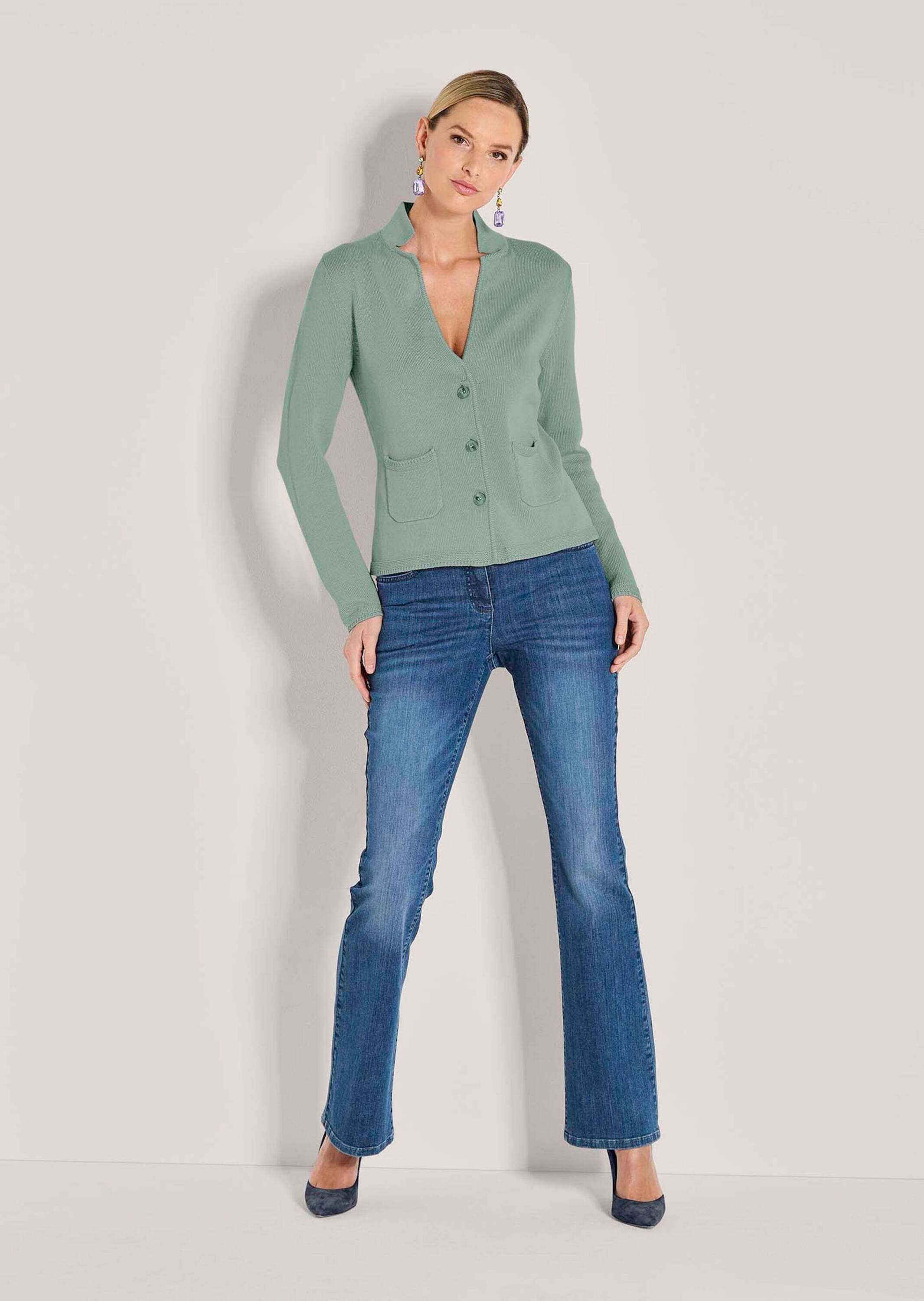 MADELEINE Strickjacke »Strickblazer Strickblazer«