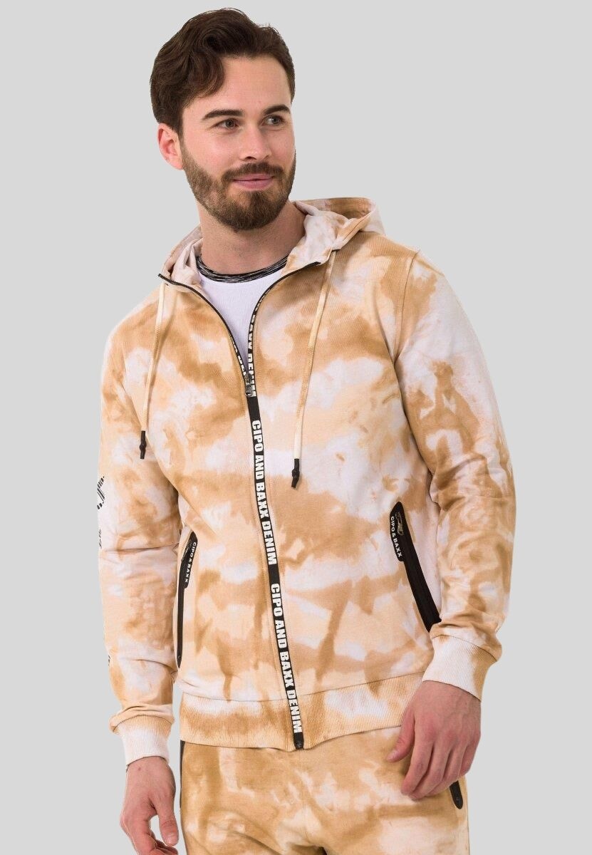 Cipo & Baxx Trainingsanzug »HOMEWEAR«, mit Allover-Musterung