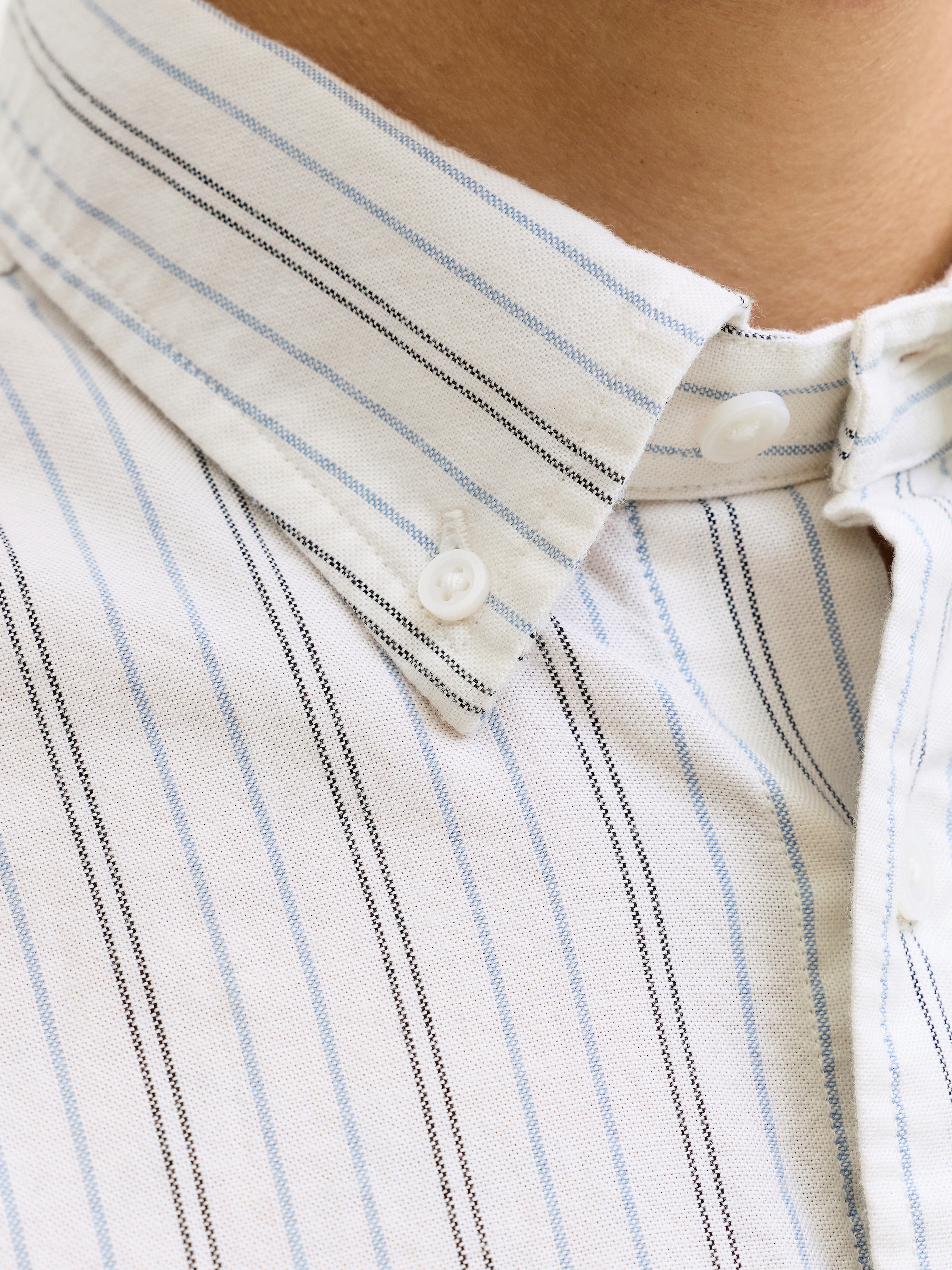 Jack & Jones »JPRBLUHARVEY OXFORD L/S SHIRT SN« Baumwolle, regular fit