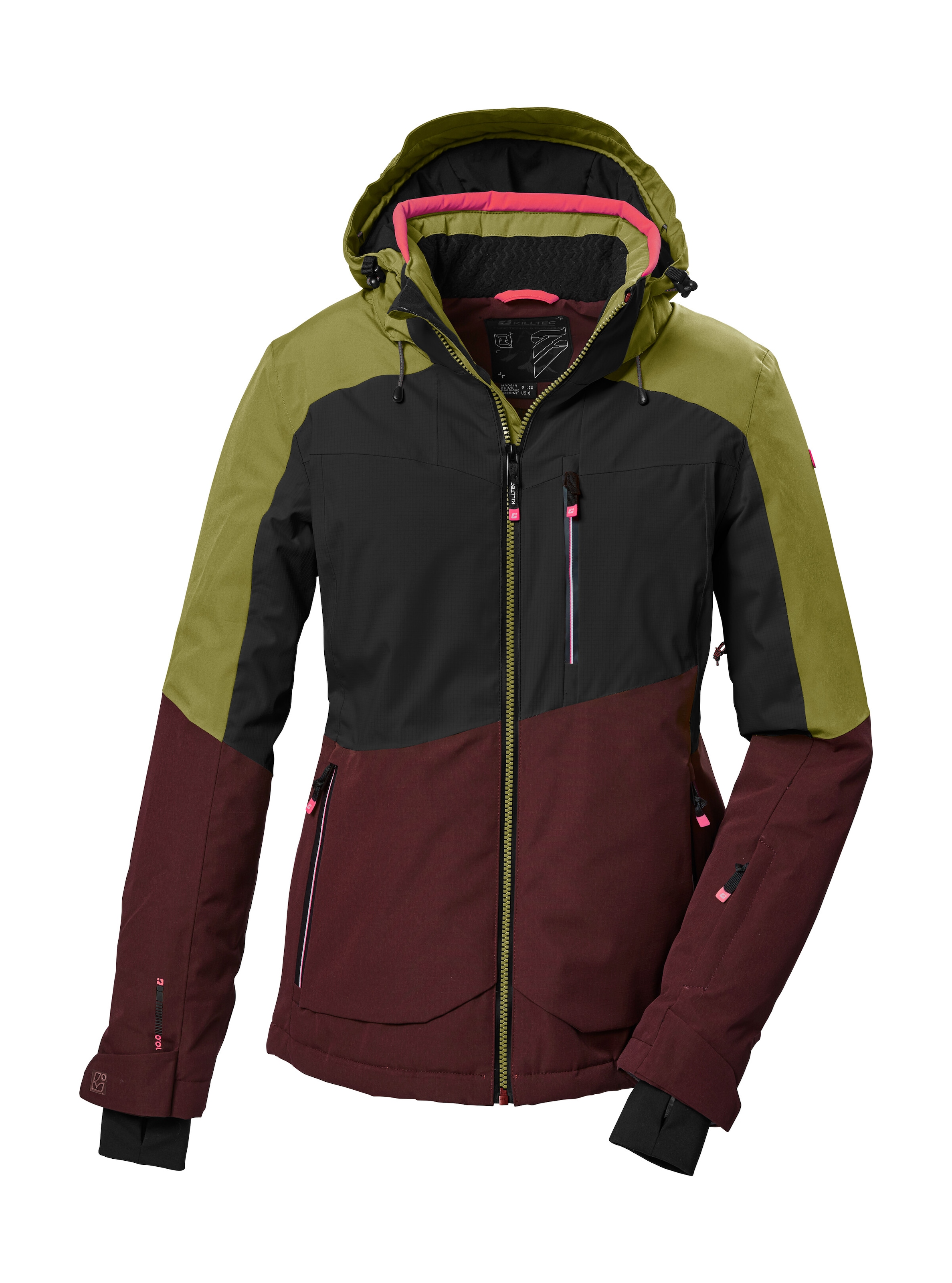 Killtec Skijacke "KSW 37 WMN SKI JCKT", Atmungsaktive, wasserdichte Skijack günstig online kaufen