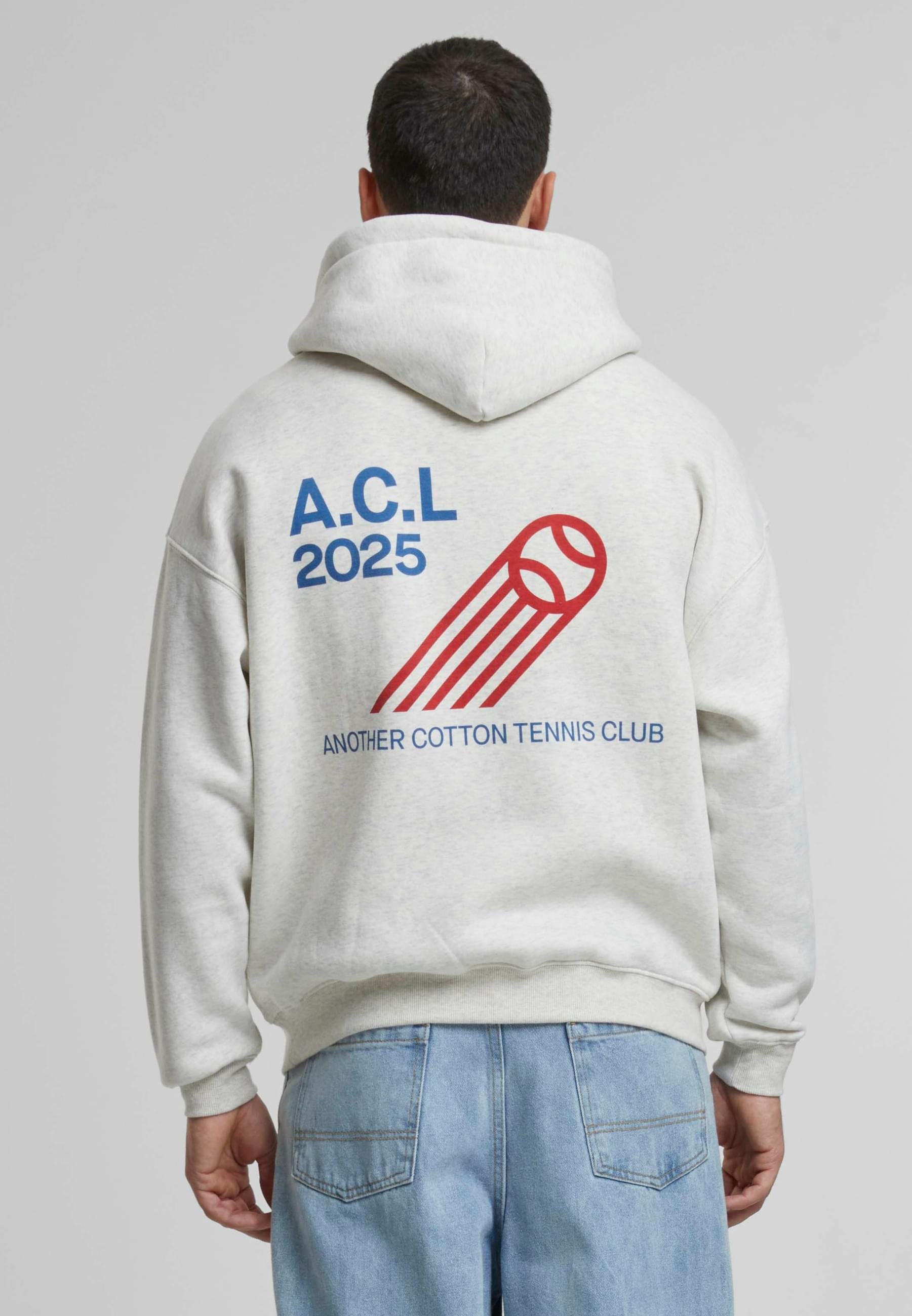 Another Cotton Lab Kapuzensweatshirt »Another Cotton Lab ACL Tennis Club Oversized Hoodie«, (1 tlg.)
