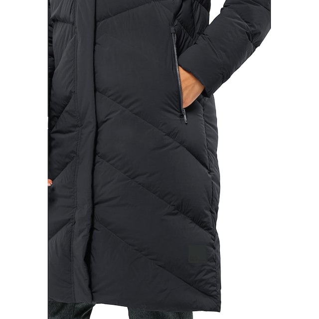 Black Friday Jack Wolfskin Funktionsmantel »MARIENPLATZ COAT W«, mit Kapuze  | BAUR