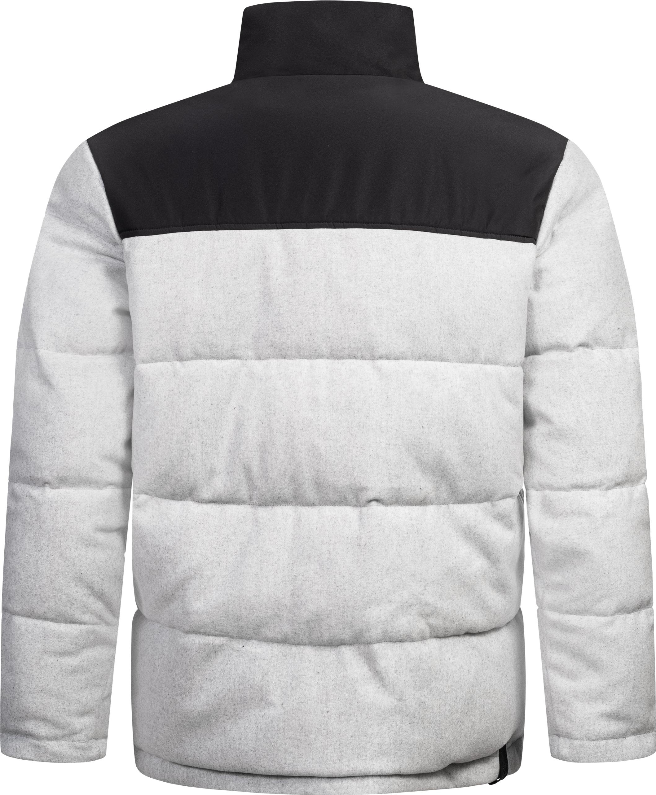 Ragwear Steppjacke »Waldess«, ohne Kapuze, Gesteppte Herren Outdoorjacke in Woll-Optik