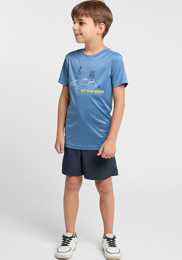 Jack Wolfskin T-Shirt »OUT AND ABOUT T KIDS«