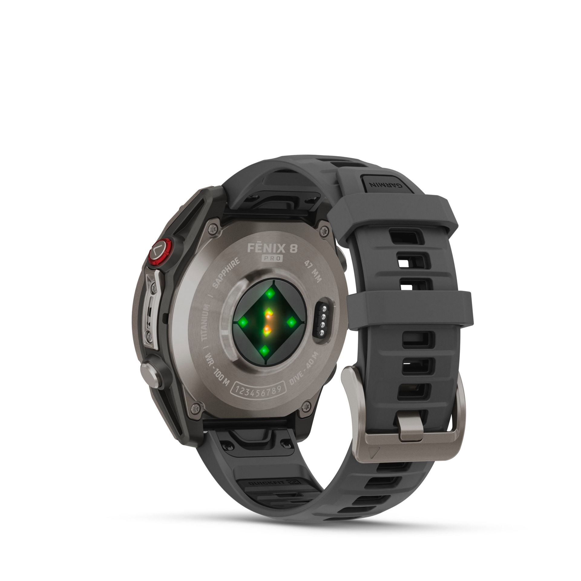 Garmin Smartwatch »FENIX 8 Pro - 47 mm smarte Premium Multisport GPS-Uhr«, (3,556 cm / 1,4 Zoll), 32,00 GB