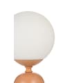 Pauleen Tischleuchte »Glowing Charm max 20W Rusty red/weiß Keramik«, 1  flammig-flammig, E14 | BAUR