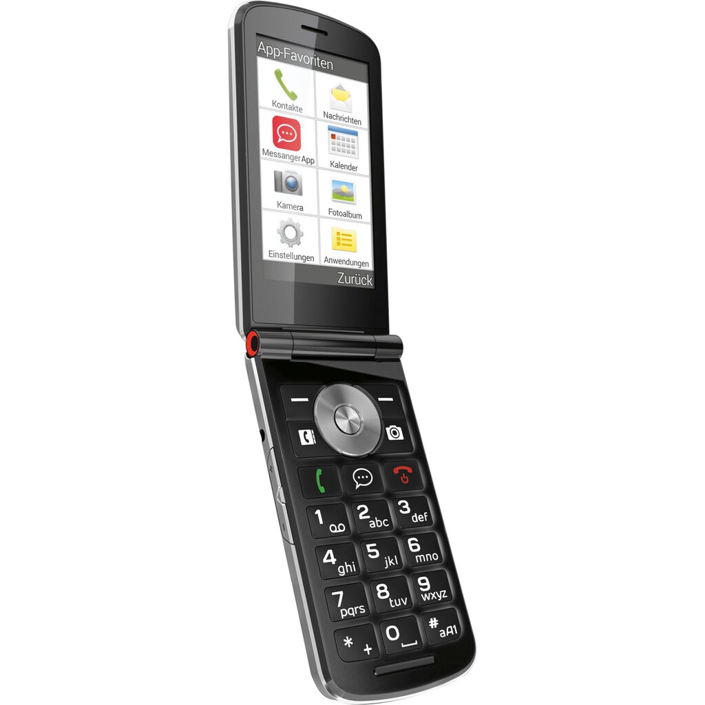 Emporia Smartphone »emporiaTOUCHsmart.2«, schwarz, 8,25 cm/3,25 Zoll, 8 GB Speicherplatz, 8 MP Kamera