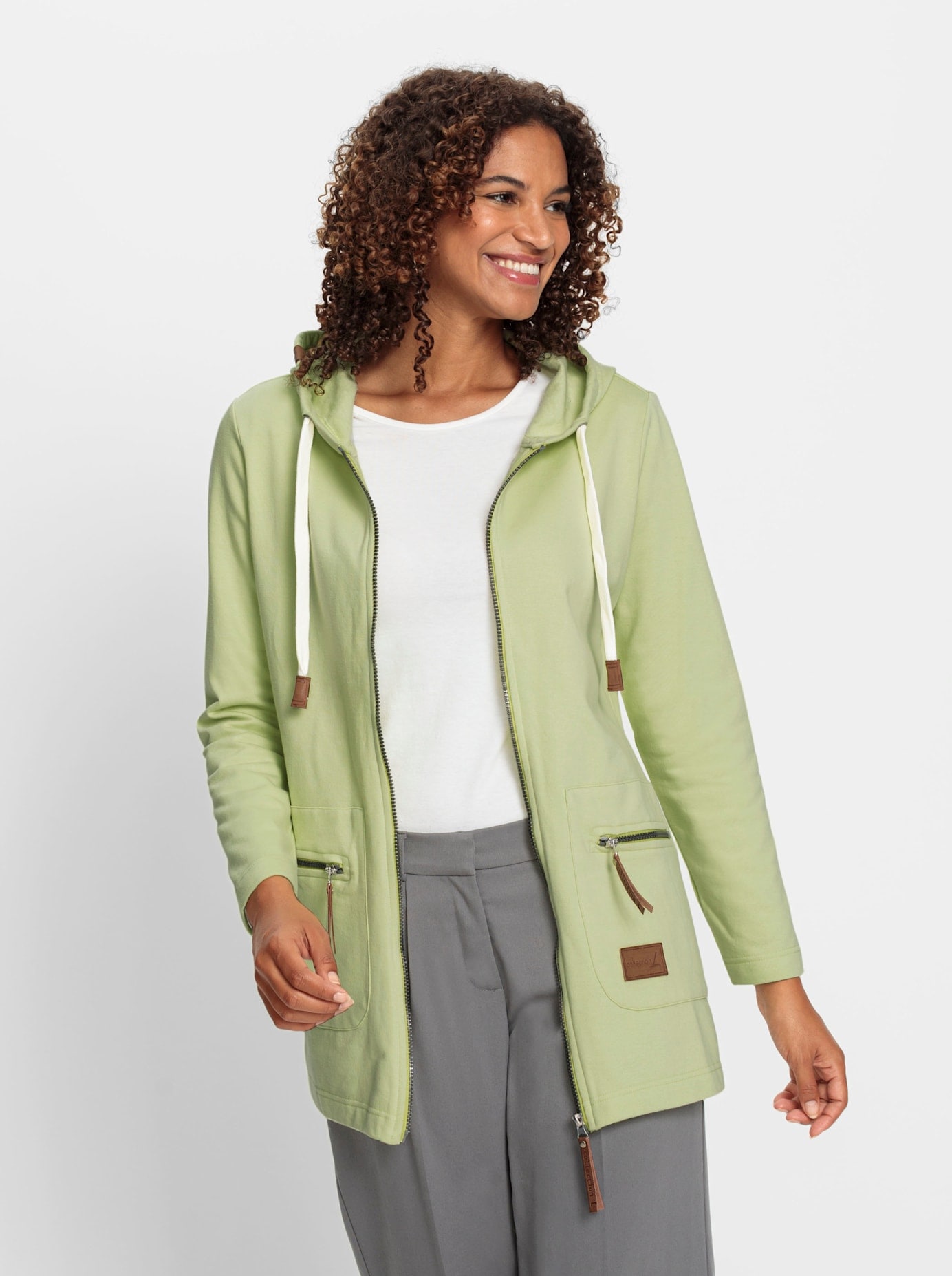 Casual Looks Shirtjacke »Sweatjacke«