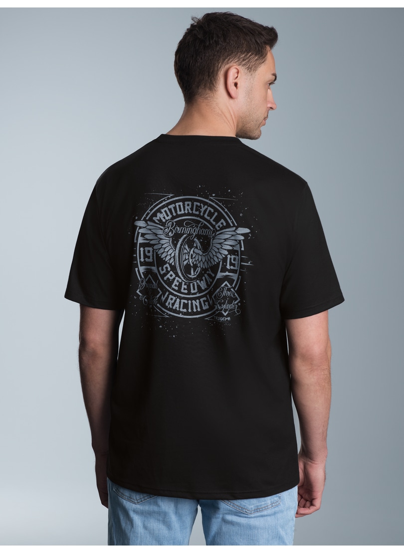 Trigema T-Shirt "TRIGEMA T-Shirt mit Motorrad-Printmotiven" 1 Stk. günstig online kaufen