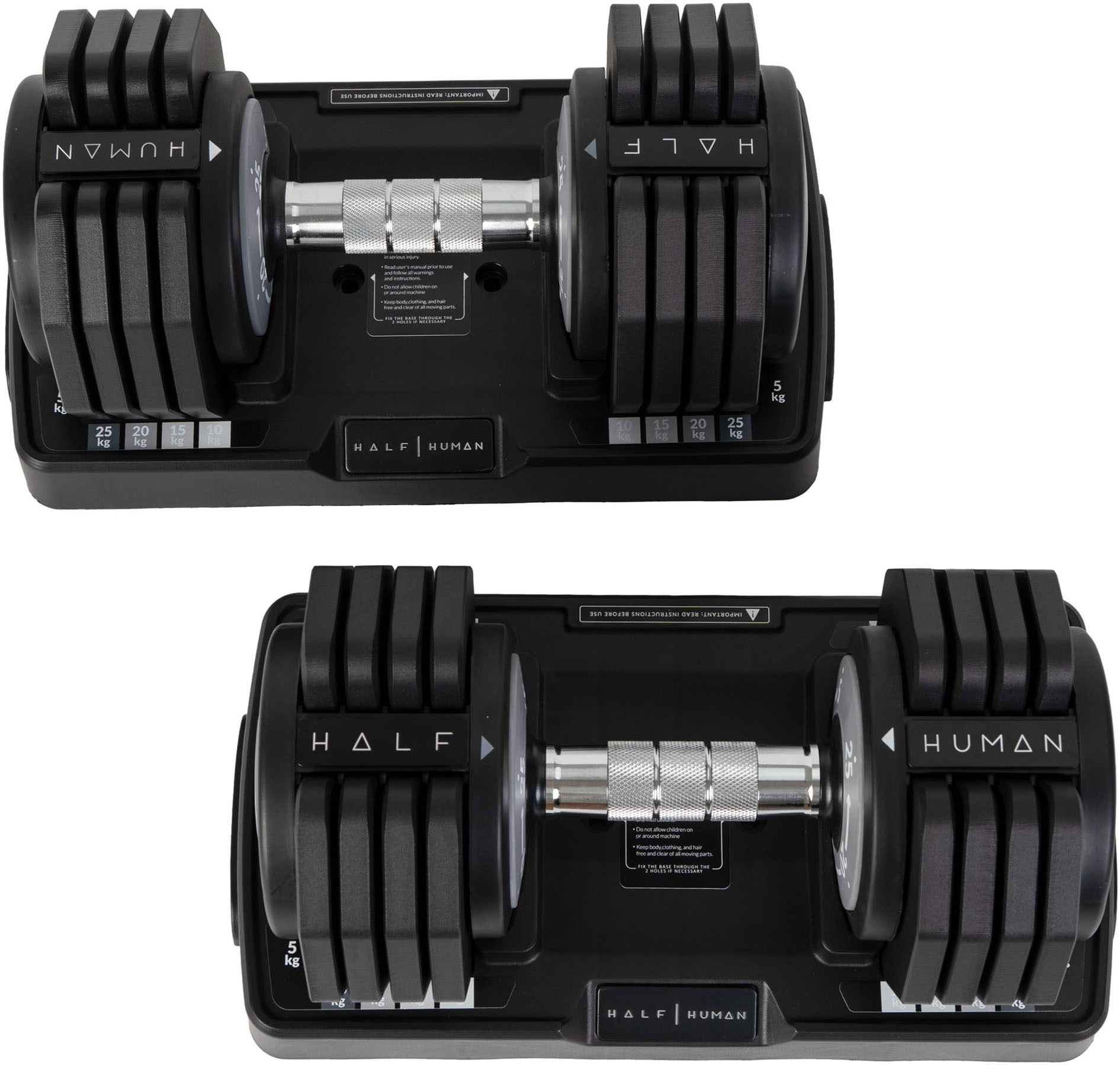 Thumbnail - Half Human Hantel "Verstellbare Hantel - 25 kg" 25 kg 1 Stk. tlg.