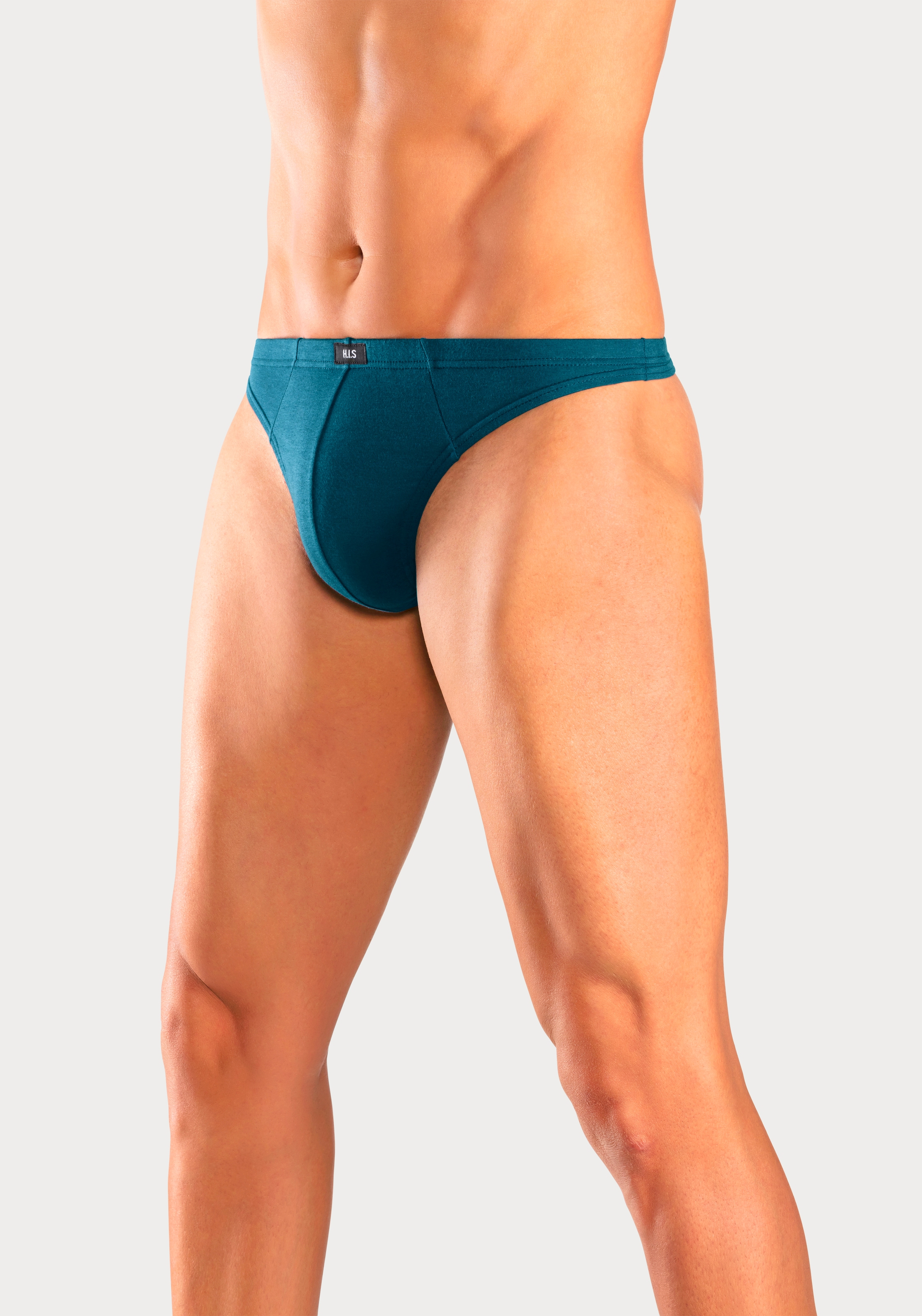 H.I.S String »Herren Unterhose«, (Packung, 5 St.), in Baumwollstretch-Qualität