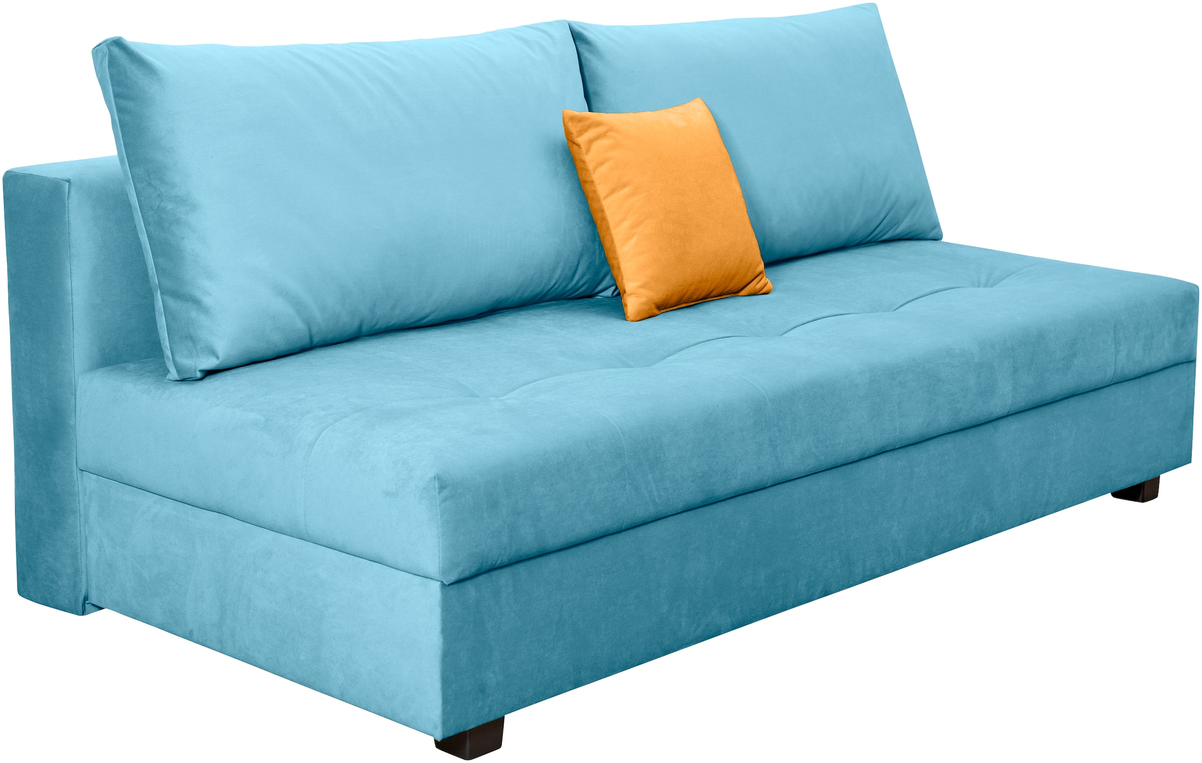 COLLECTION AB Schlafsofa »DARIA inklusive Schlafunktion und Bettkasten«, Schlafsofa,Bettfunktion,Bettkasten,inklusive Rückenkissen,Federkern