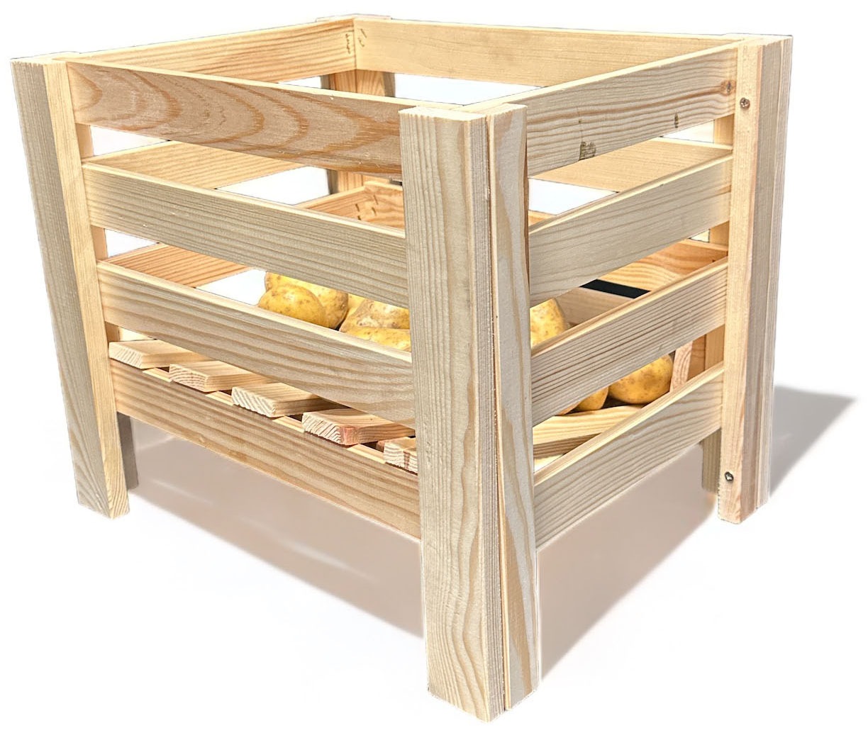 promadino Holzkiste »Kartoffelkiste« BxTxH: 40x36x33 cm