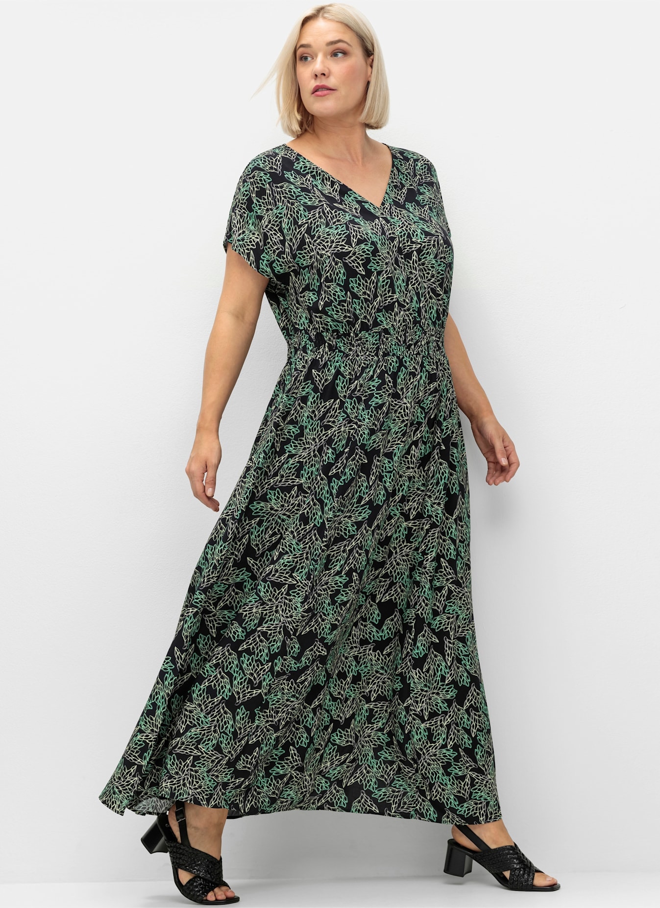 Sheego Maxikleid "Maxikleid" günstig online kaufen