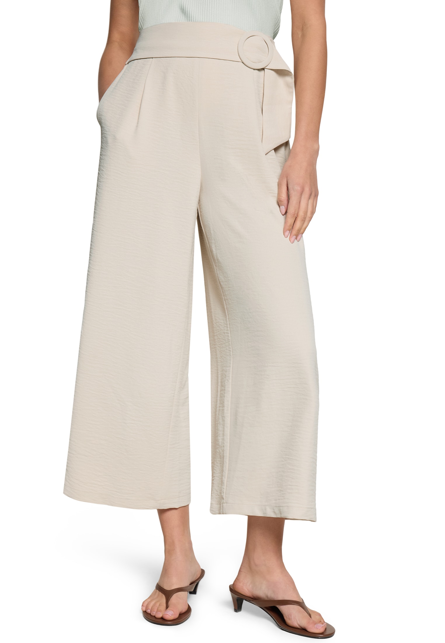 Zero Culotte »Damen mit weitem Bein«  Schnallen