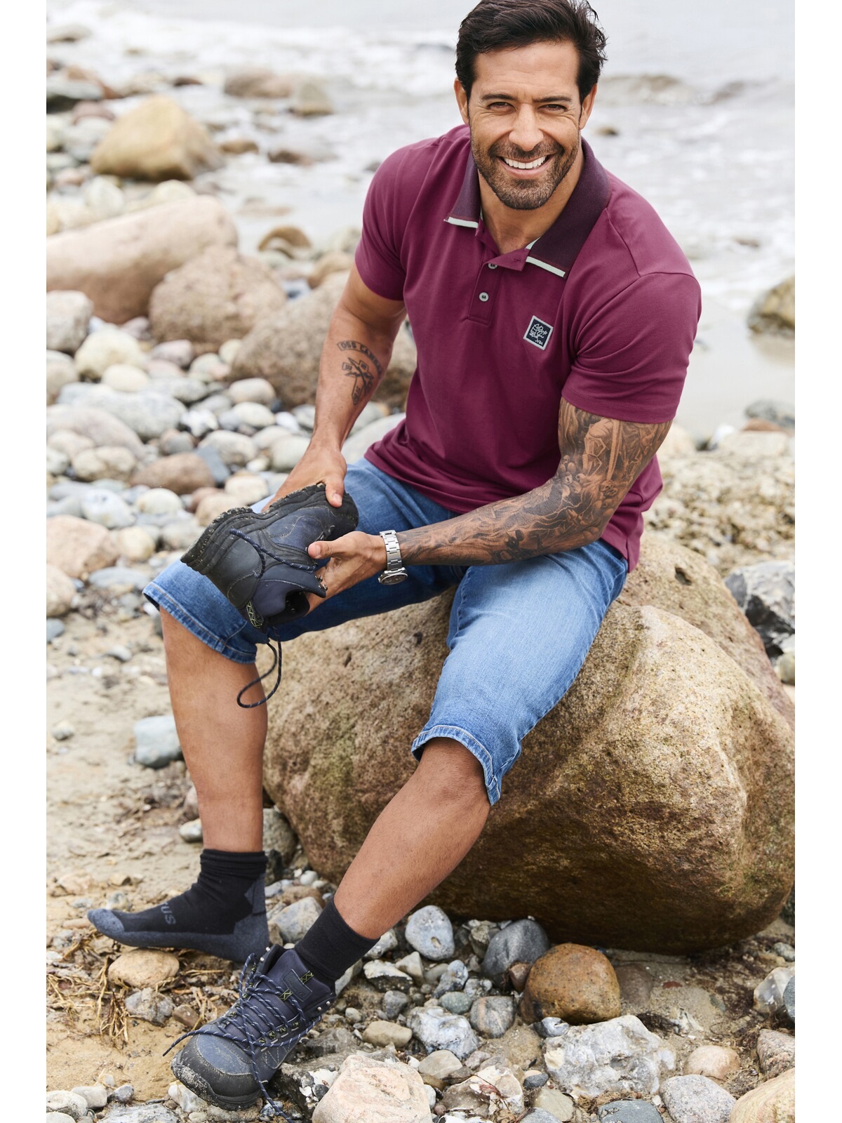 Jan Vanderstorm Poloshirt »Poloshirt MORLAN«