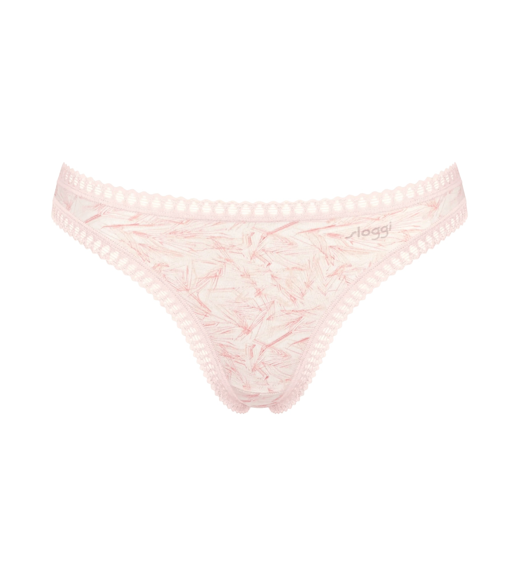 sloggi String »GO Crush« 3er Pack,  dehnbare Spitzendetails, Multipack, Cotton-Mix, bequem